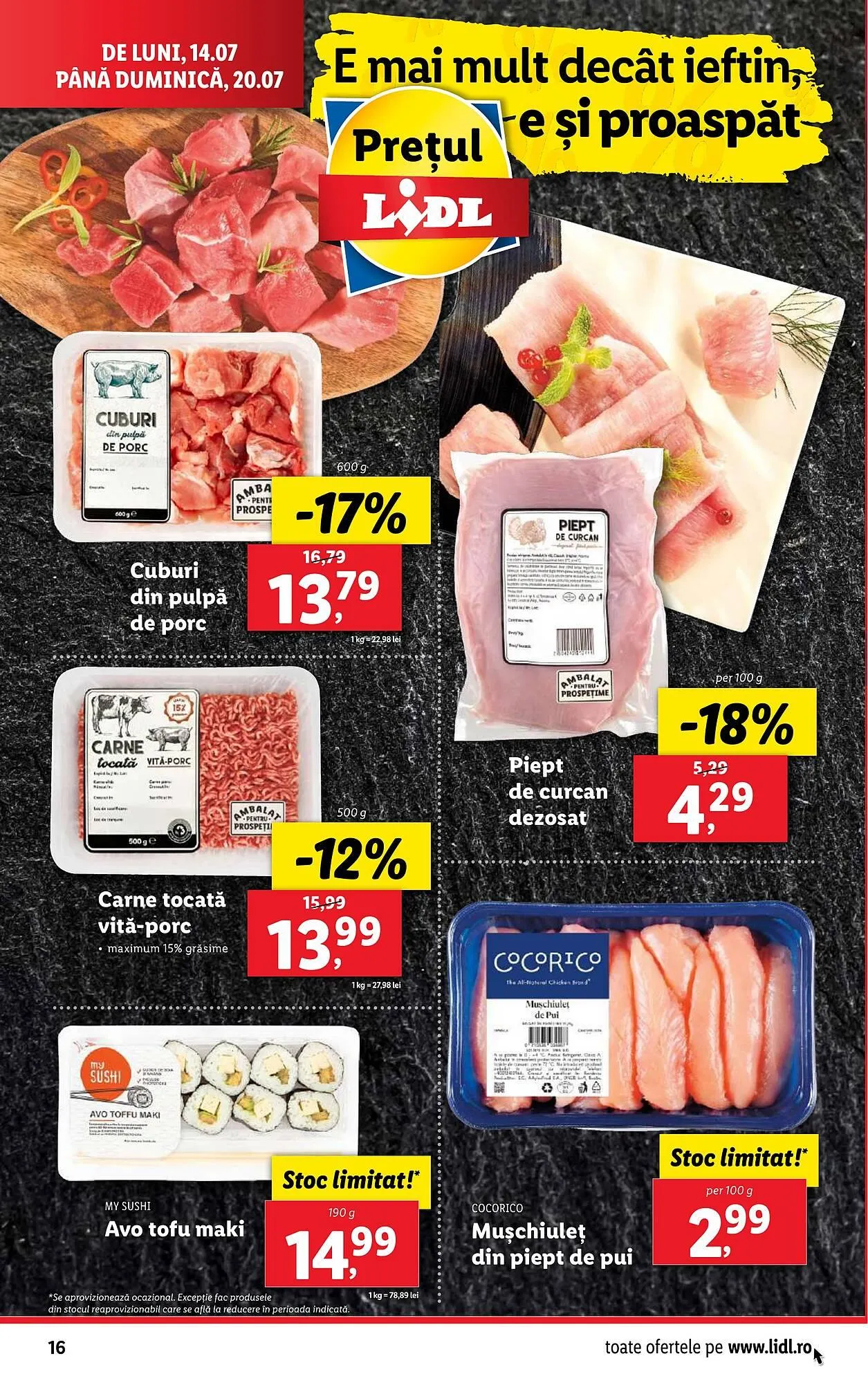 Catalog Catalog Lidl de la 14 iulie până la 20 iulie 2025 - Revista Pagina 16