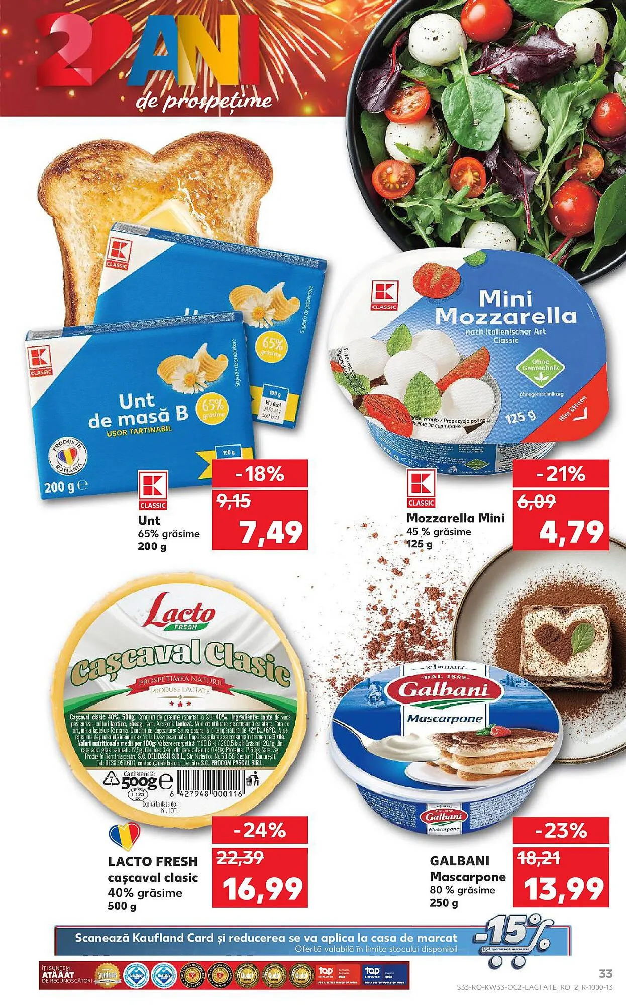 Catalog Catalog Kaufland de la 13 august până la 19 august 2025 - Revista Pagina 33