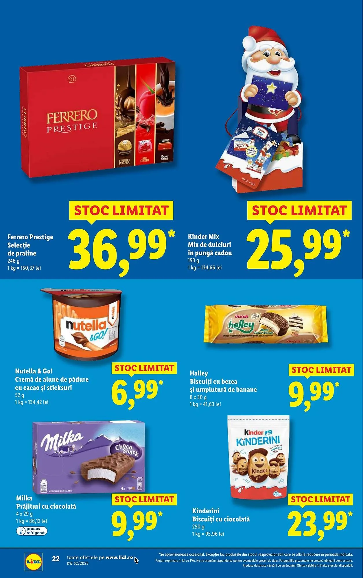 Catalog Catalog Lidl de la 22 decembrie până la 24 decembrie 2025 - Revista Pagina 22