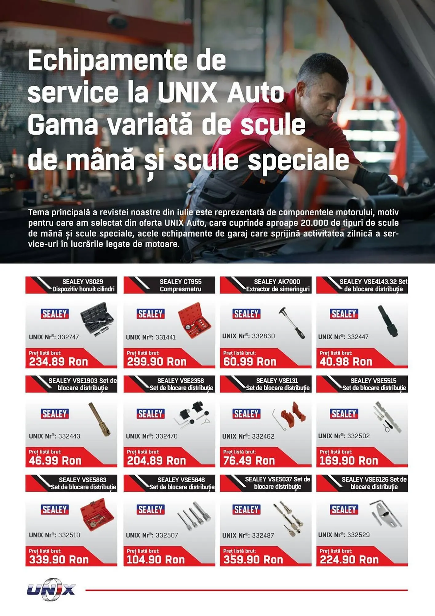 Catalog Catalog UNIX Auto de la 1 iulie până la 31 iulie 2025 - Revista Pagina 50