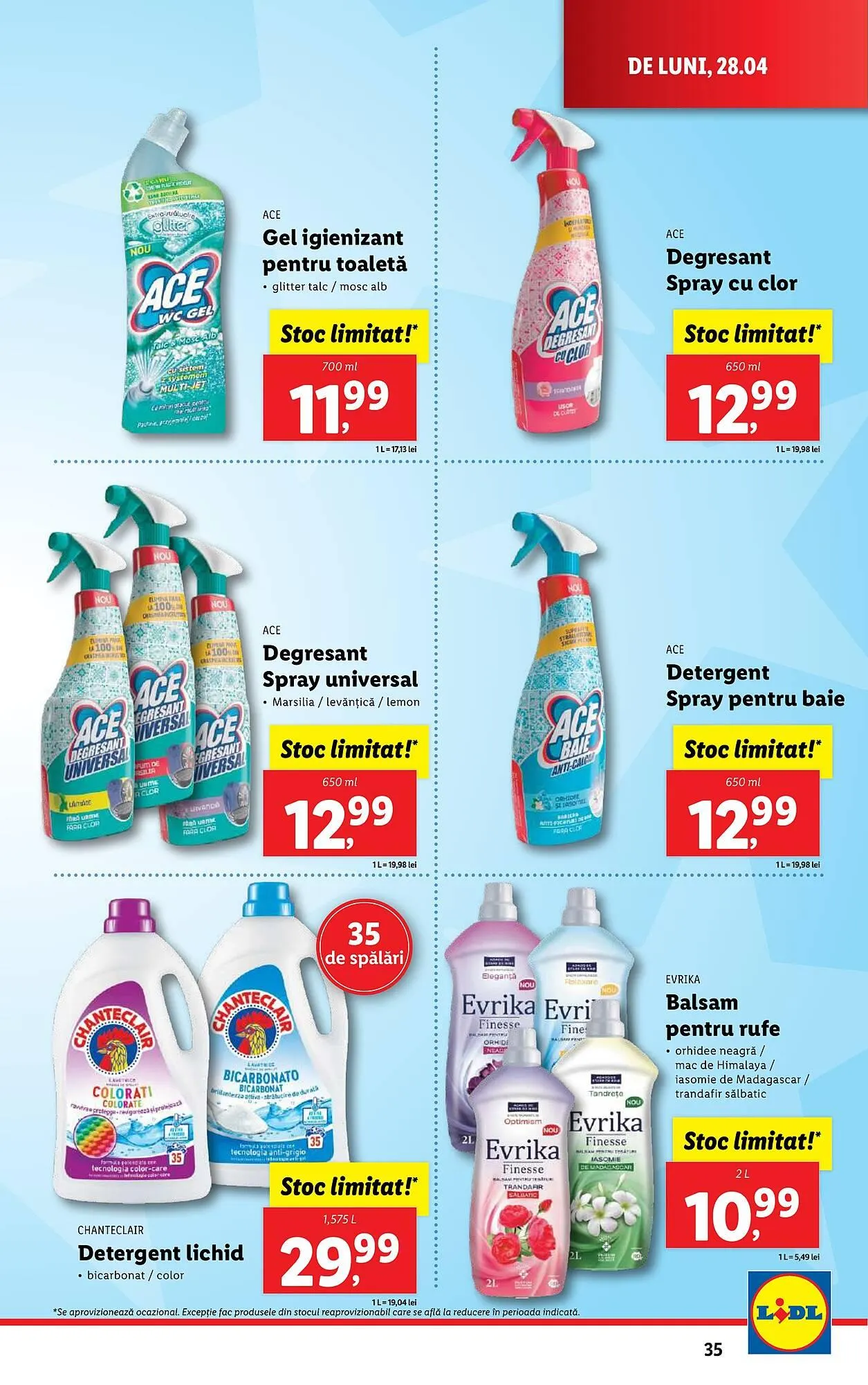Catalog Catalog Lidl de la 22 aprilie până la 27 aprilie 2025 - Revista Pagina 35
