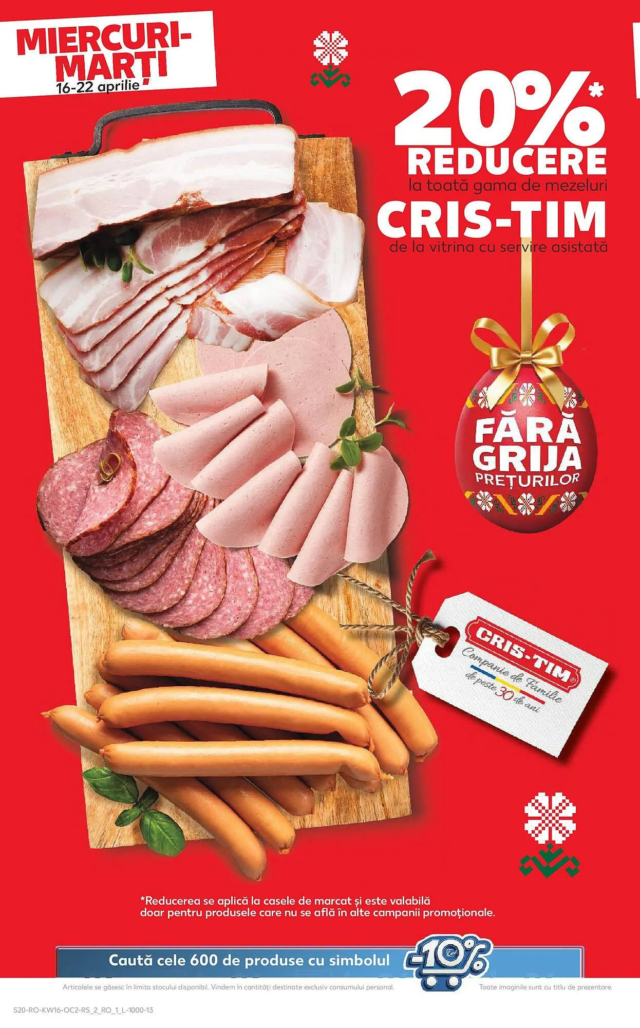 Catalog Catalog Kaufland de la 16 aprilie până la 22 aprilie 2025 - Revista Pagina 20