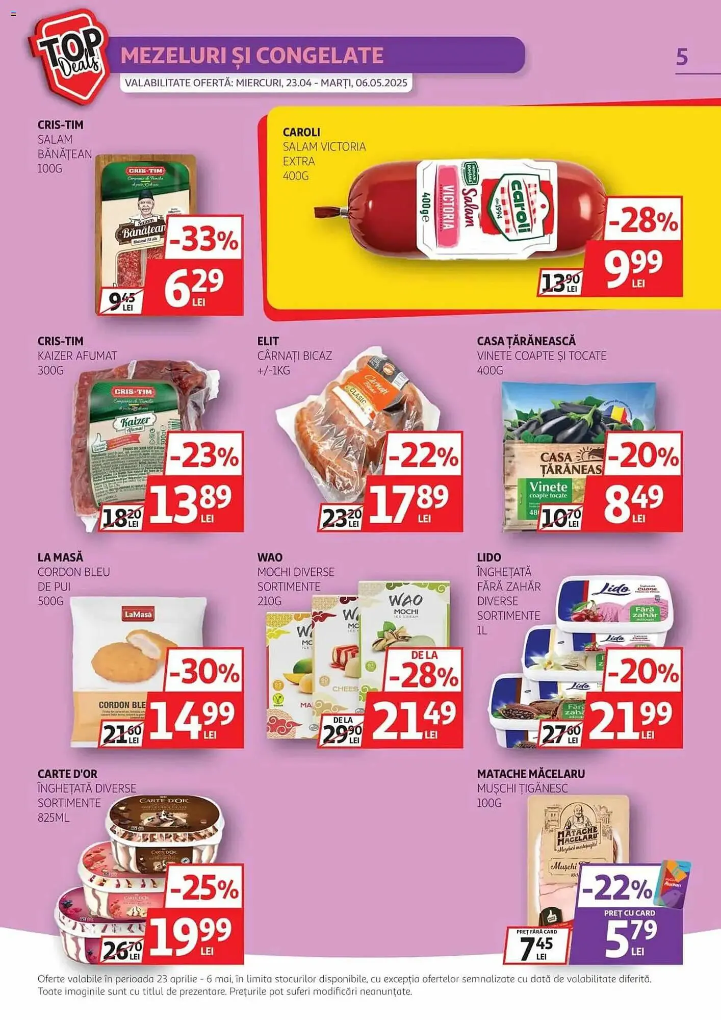 Catalog Catalog Auchan de la 23 aprilie până la 6 mai 2025 - Revista Pagina 5