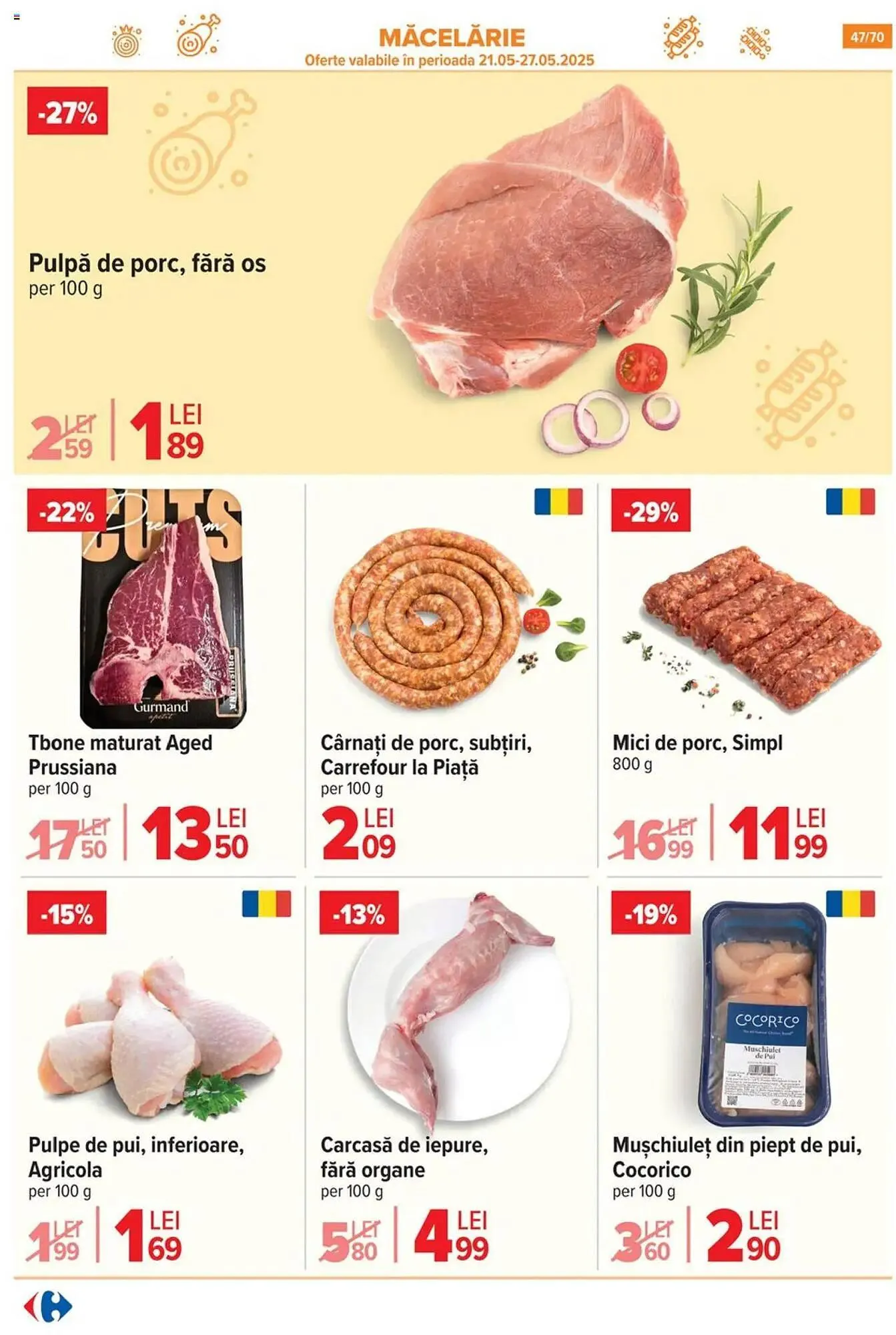 Catalog Catalog Carrefour de la 20 mai până la 3 iunie 2025 - Revista Pagina 47