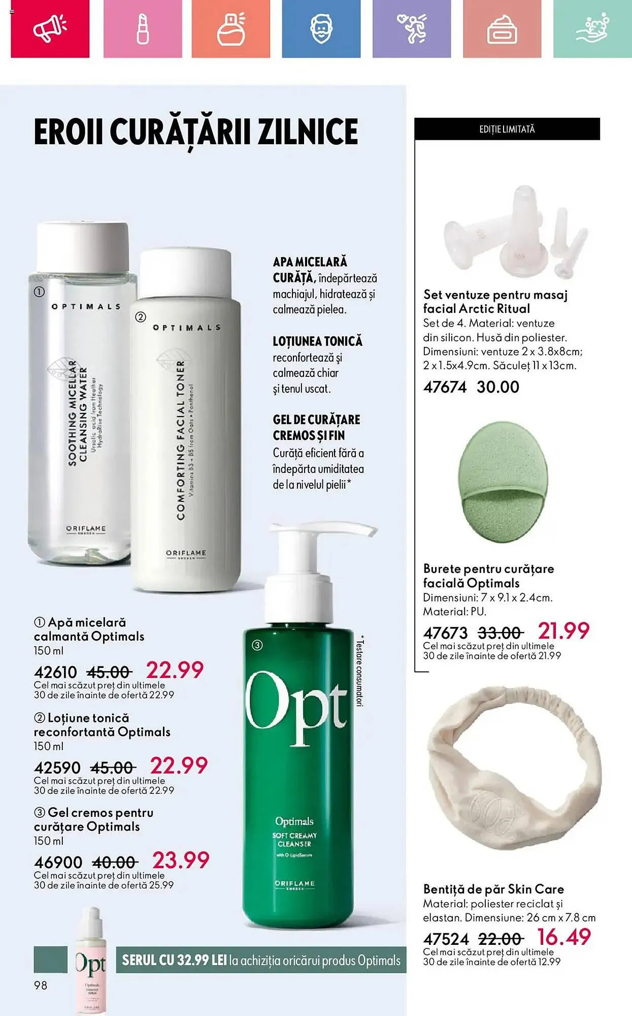 Catalog Catalog Oriflame de la 26 iulie până la 19 august 2025 - Revista Pagina 98