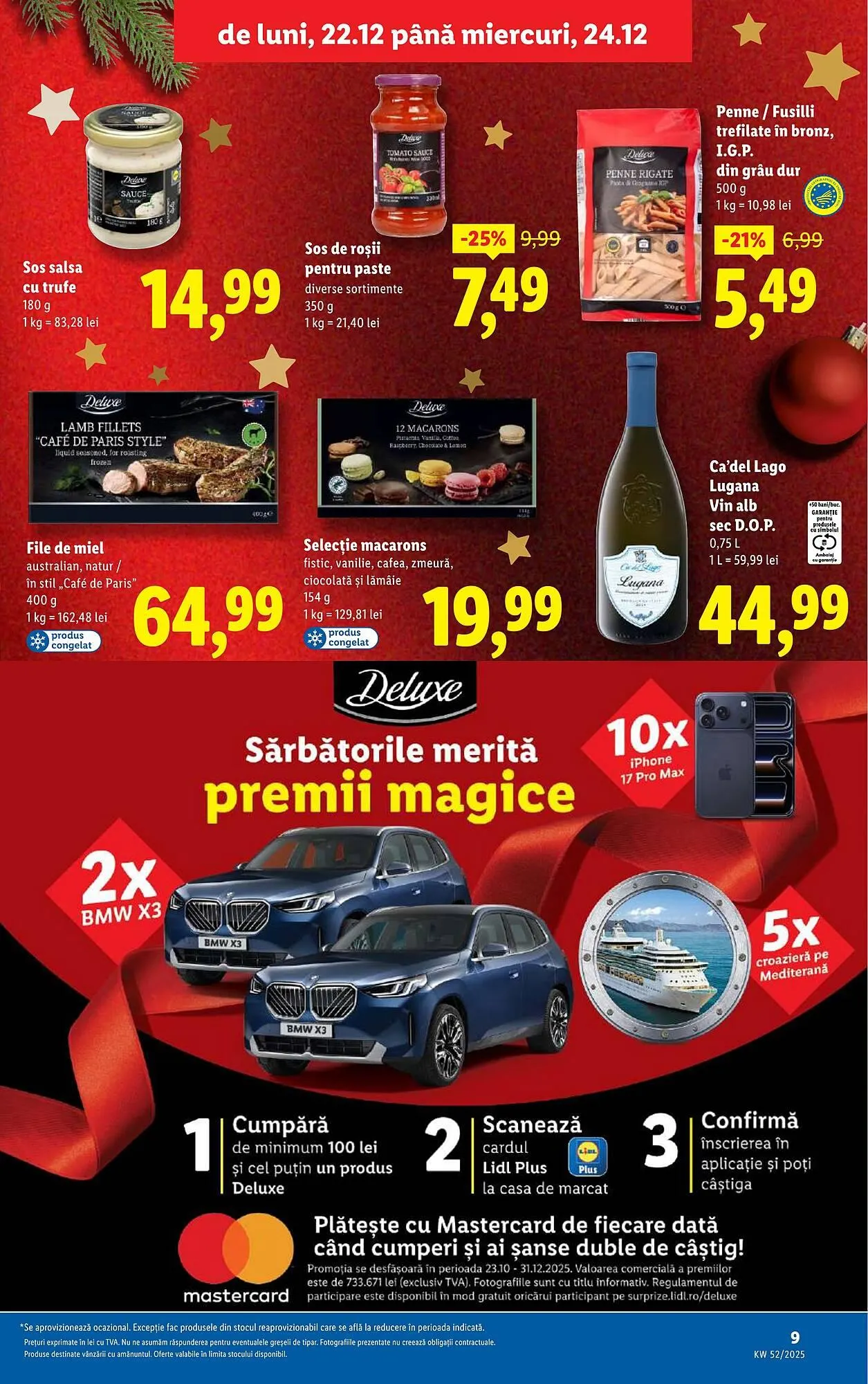 Catalog Catalog Lidl de la 22 decembrie până la 24 decembrie 2025 - Revista Pagina 9