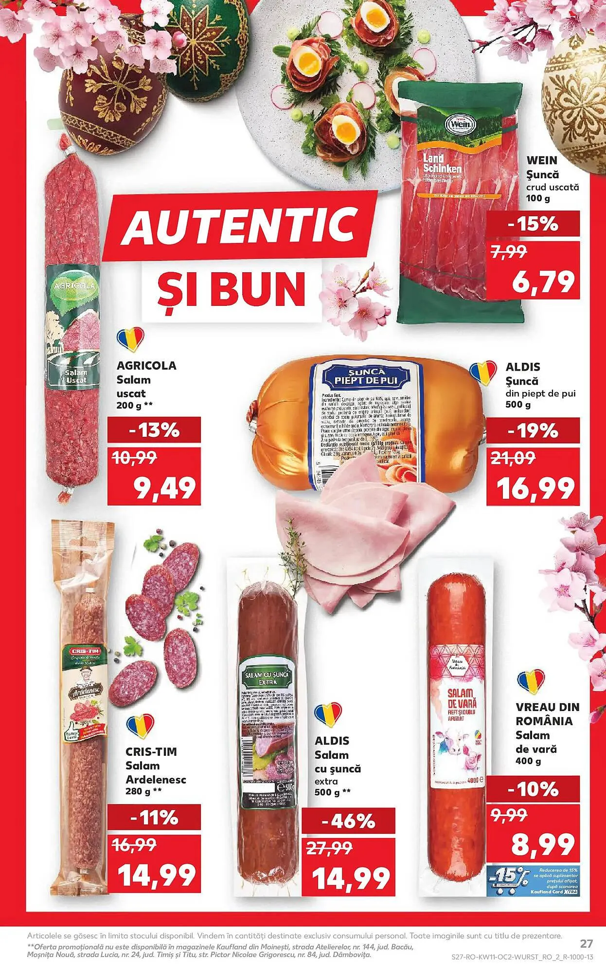 Catalog Catalog Kaufland de la 11 martie până la 17 martie 2026 - Revista Pagina 27