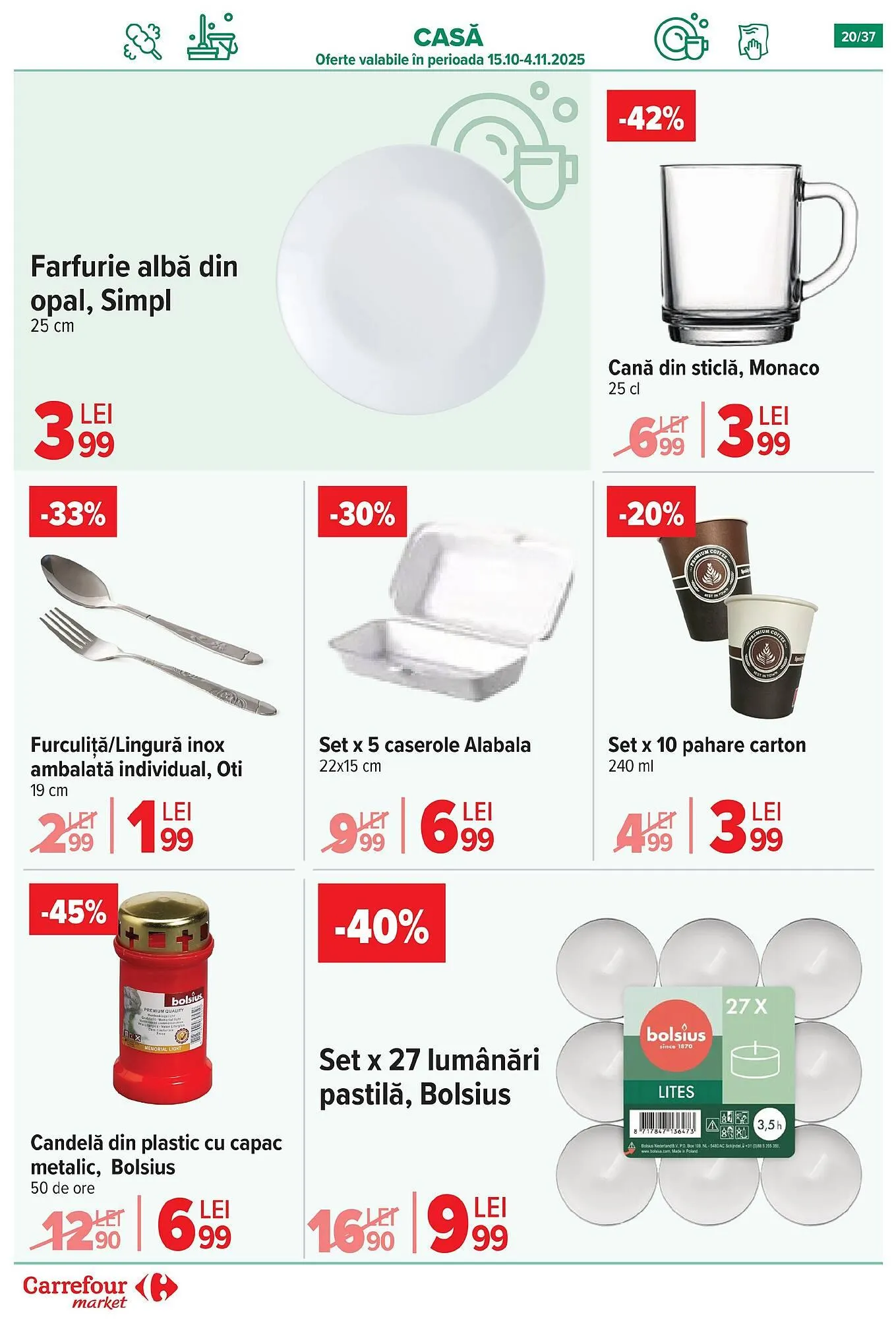 Catalog Catalog Carrefour Market de la 29 octombrie până la 4 noiembrie 2025 - Revista Pagina 23