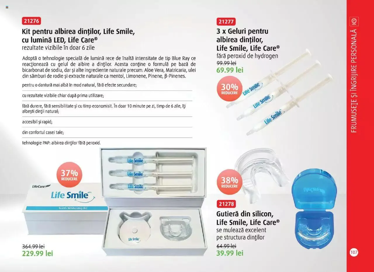 Catalog Catalog Life Care primavara-vara 2023 de la 1 martie până la 31 decembrie 2023 - Revista Pagina 109