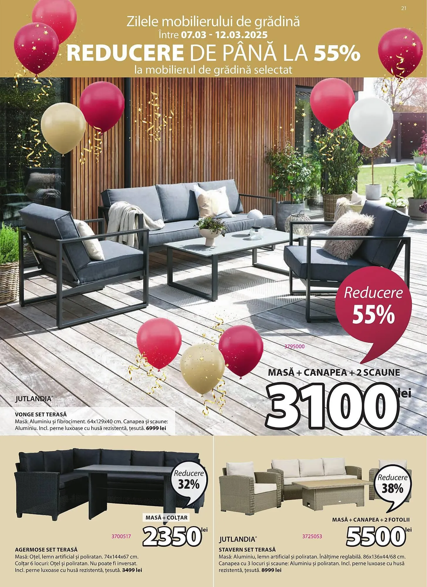 Catalog Catalog JYSK de la 7 martie până la 5 aprilie 2025 - Revista Pagina 21