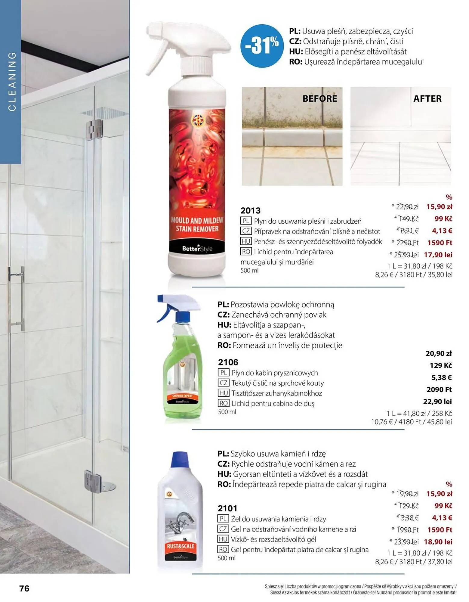 Catalog Catalog BetterStyle de la 1 iunie până la 30 iunie 2025 - Revista Pagina 76