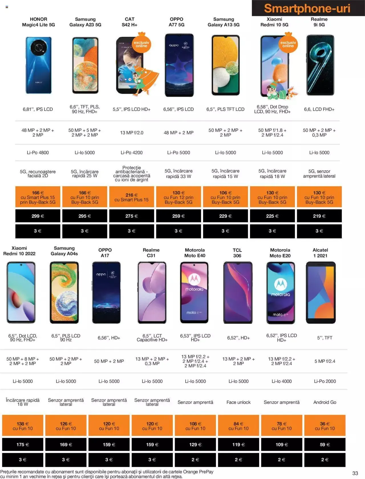 Catalog Orange - Catalog nou de la 21 decembrie până la 31 decembrie 2023 - Revista Pagina 33
