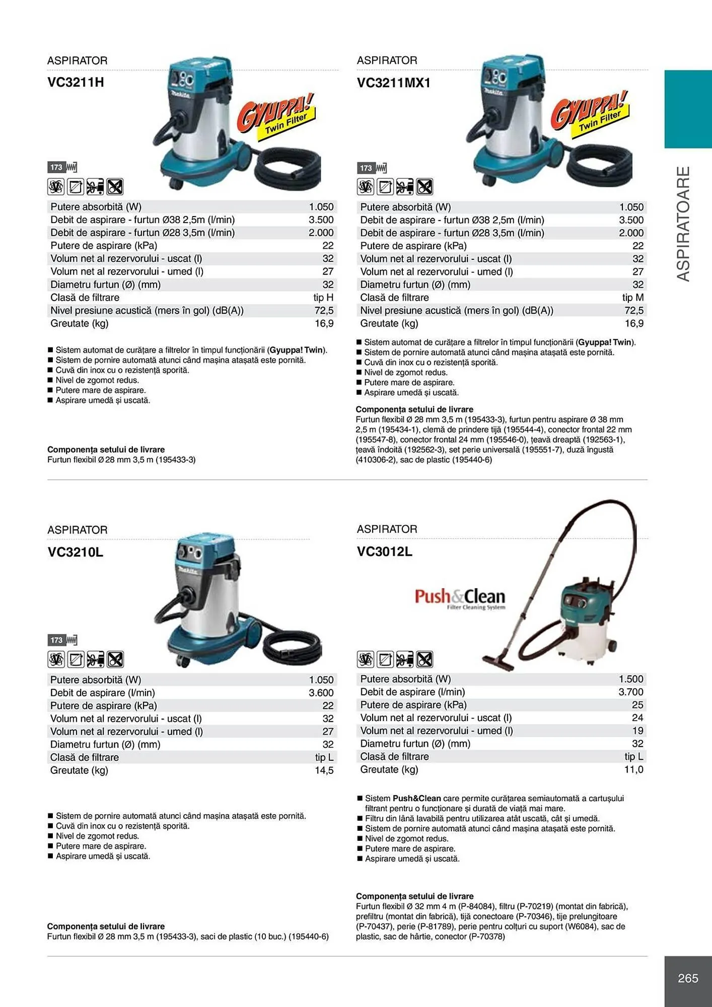Catalog Catalog Makita de la 28 aprilie până la 31 decembrie 2026 - Revista Pagina 265