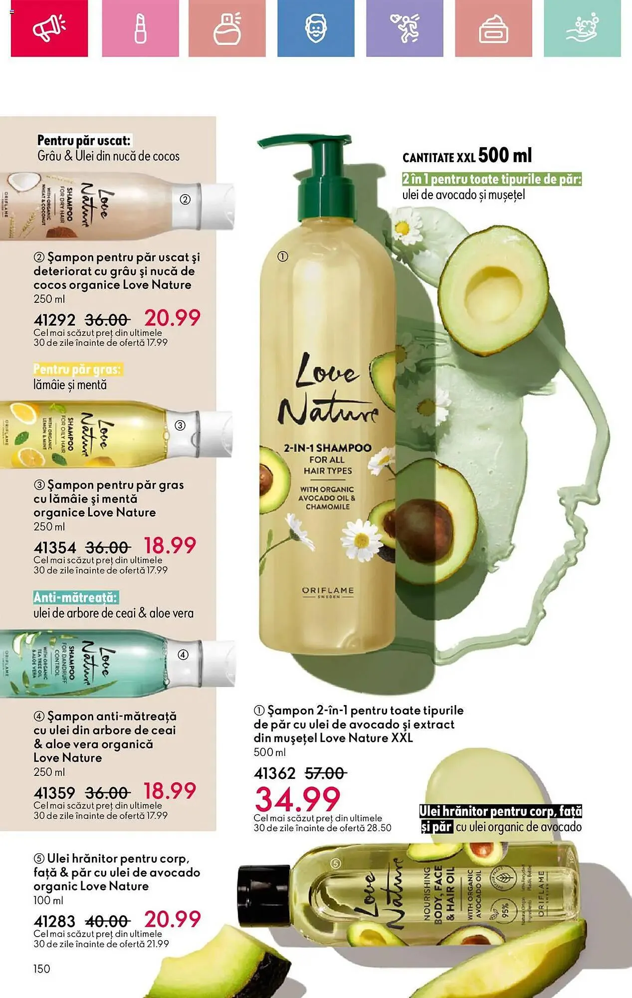 Catalog Catalog Oriflame de la 13 aprilie până la 3 mai 2025 - Revista Pagina 150