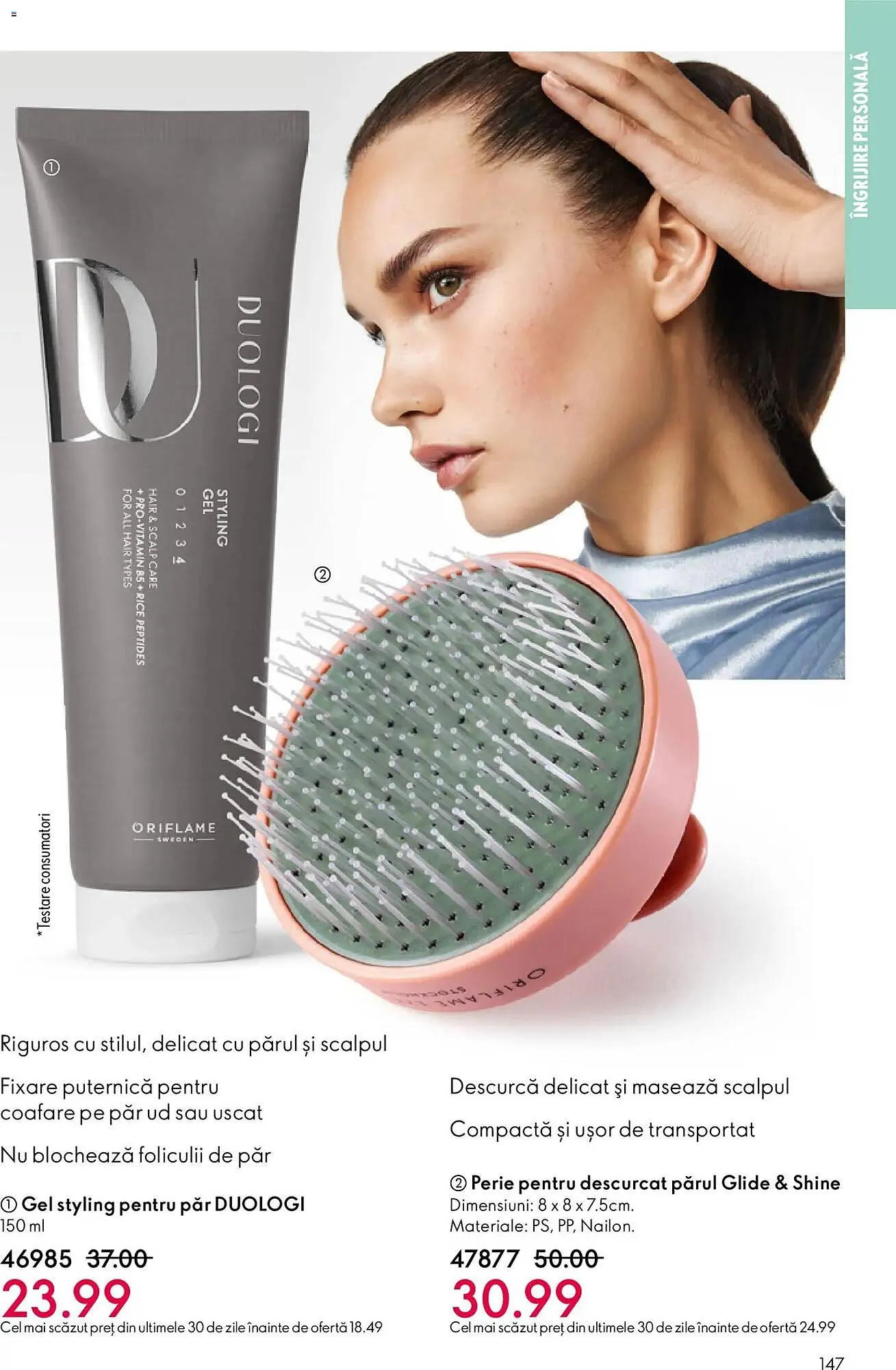 Catalog Catalog Oriflame de la 2 decembrie până la 23 decembrie 2025 - Revista Pagina 147