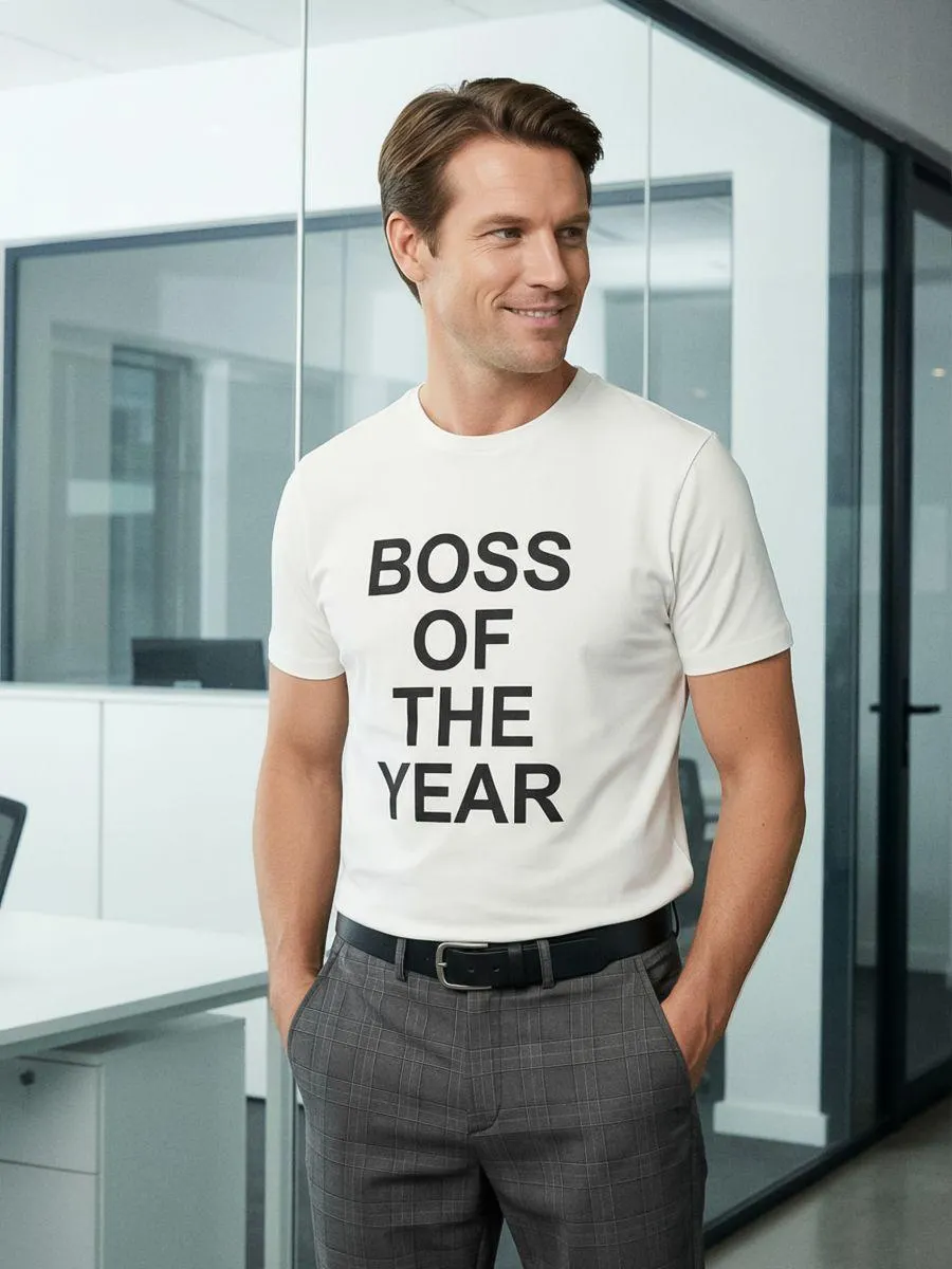 Tricou din bumbac cu inscripție