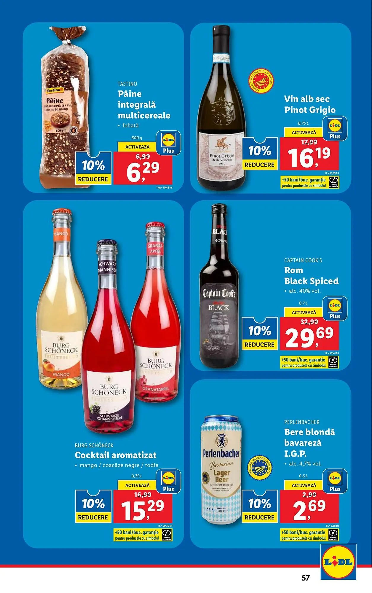 Catalog Catalog Lidl de la 9 septembrie până la 15 septembrie 2024 - Revista Pagina 57