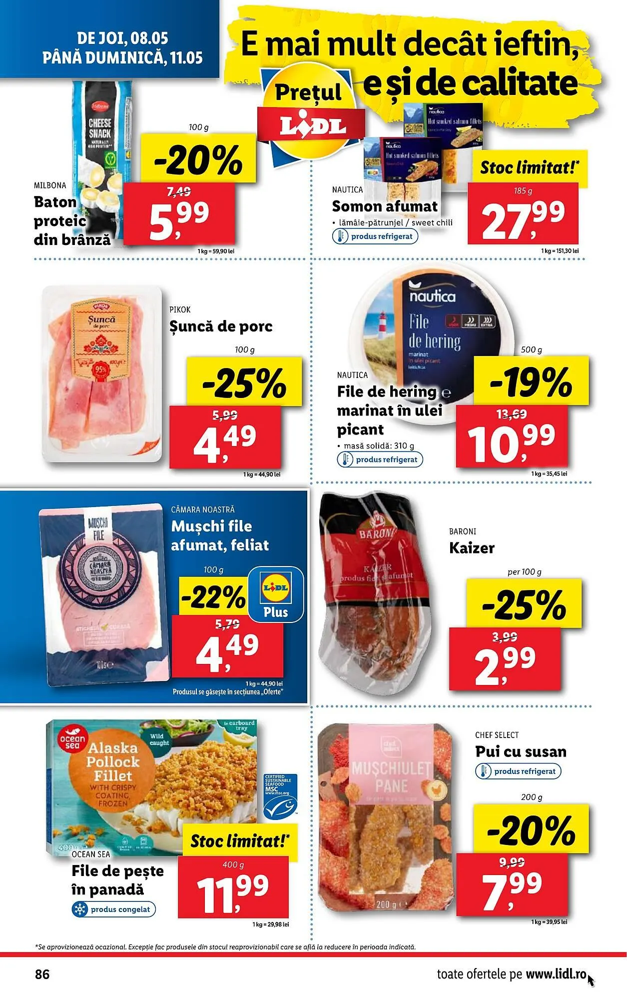 Catalog Catalog Lidl de la 5 mai până la 11 mai 2025 - Revista Pagina 86