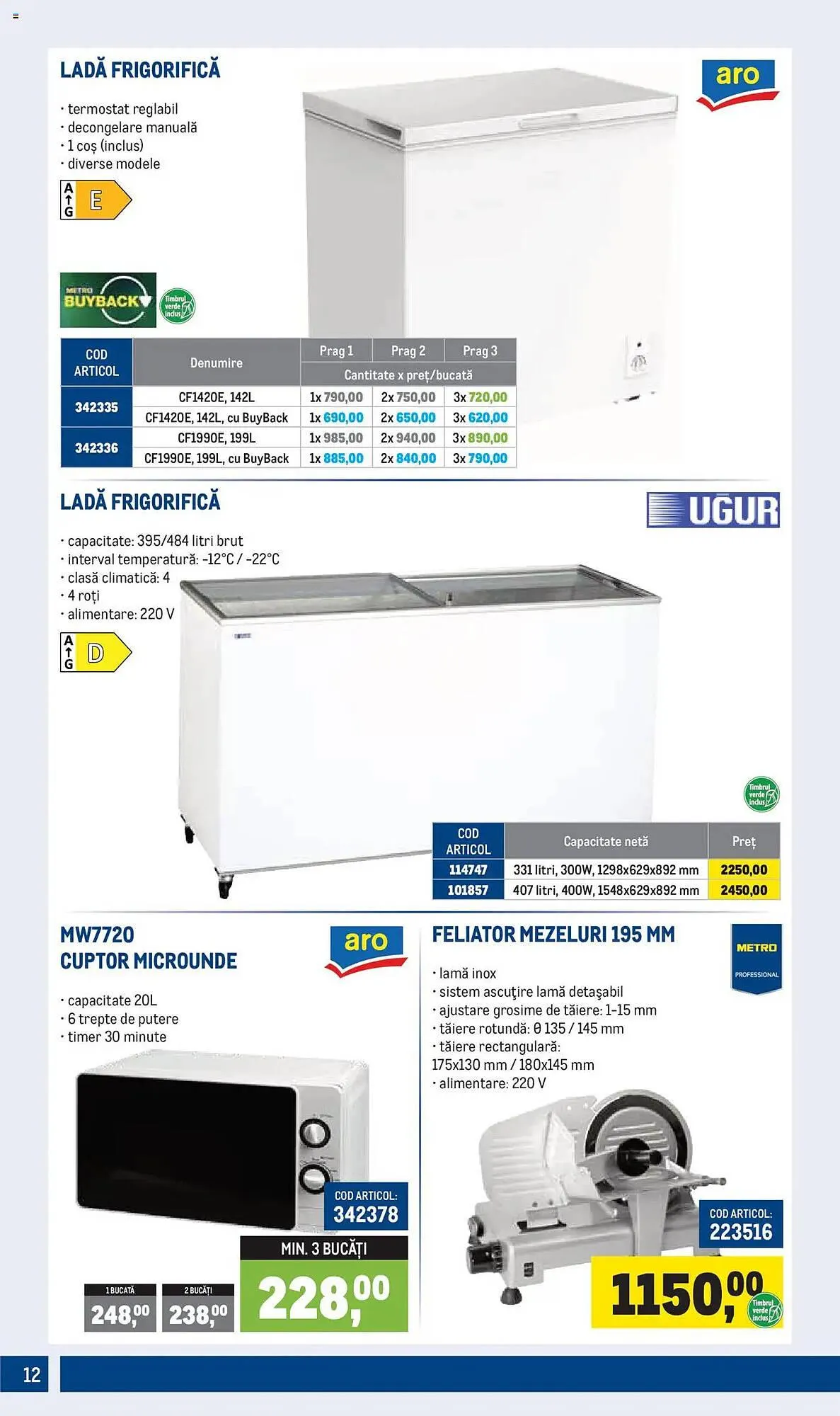 Catalog Catalog Metro de la 30 iunie până la 30 septembrie 2025 - Revista Pagina 12