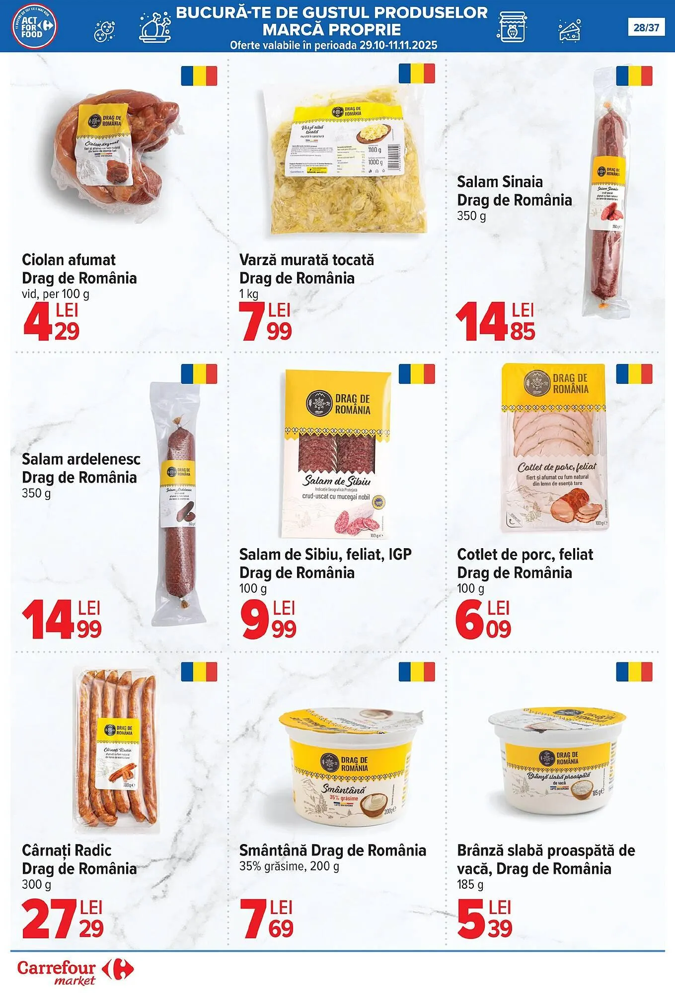 Catalog Catalog Carrefour Market de la 29 octombrie până la 4 noiembrie 2025 - Revista Pagina 31