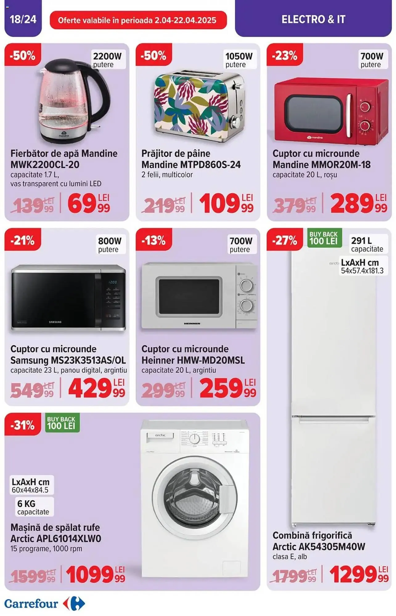 Catalog Catalog Carrefour de la 2 aprilie până la 13 aprilie 2025 - Revista Pagina 18