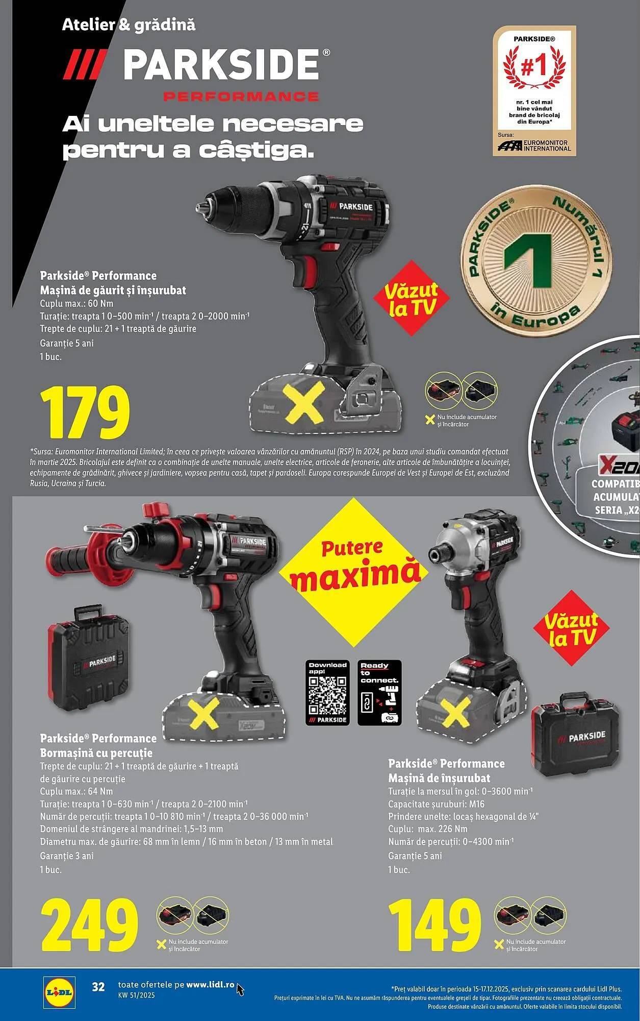 Catalog Catalog Lidl de la 15 decembrie până la 21 decembrie 2025 - Revista Pagina 32