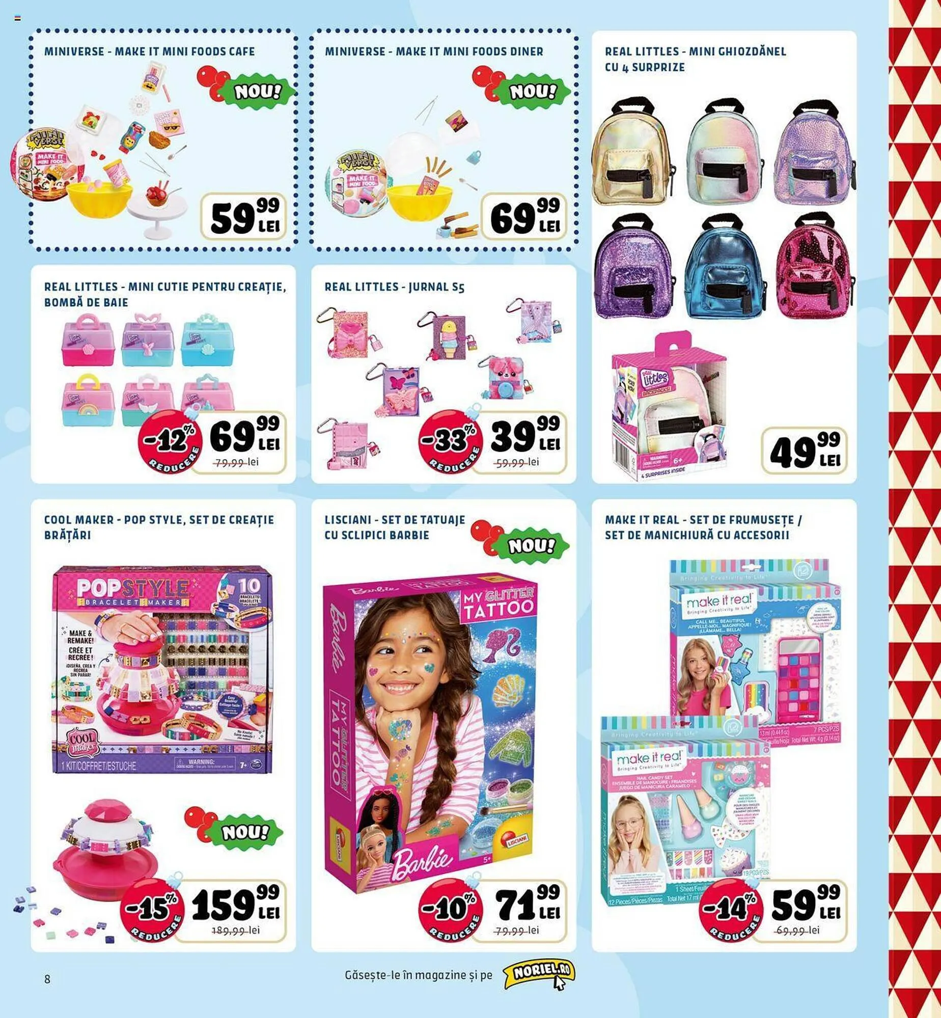 Catalog Noriel catalog de la 13 noiembrie până la 7 ianuarie 2024 - Revista Pagina 8