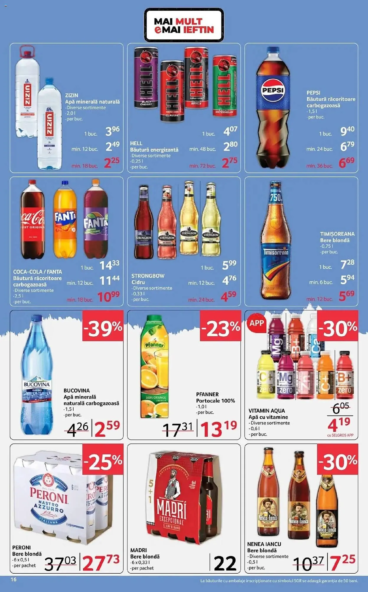 Catalog Catalog Selgros de la 6 februarie până la 19 februarie 2026 - Revista Pagina 16