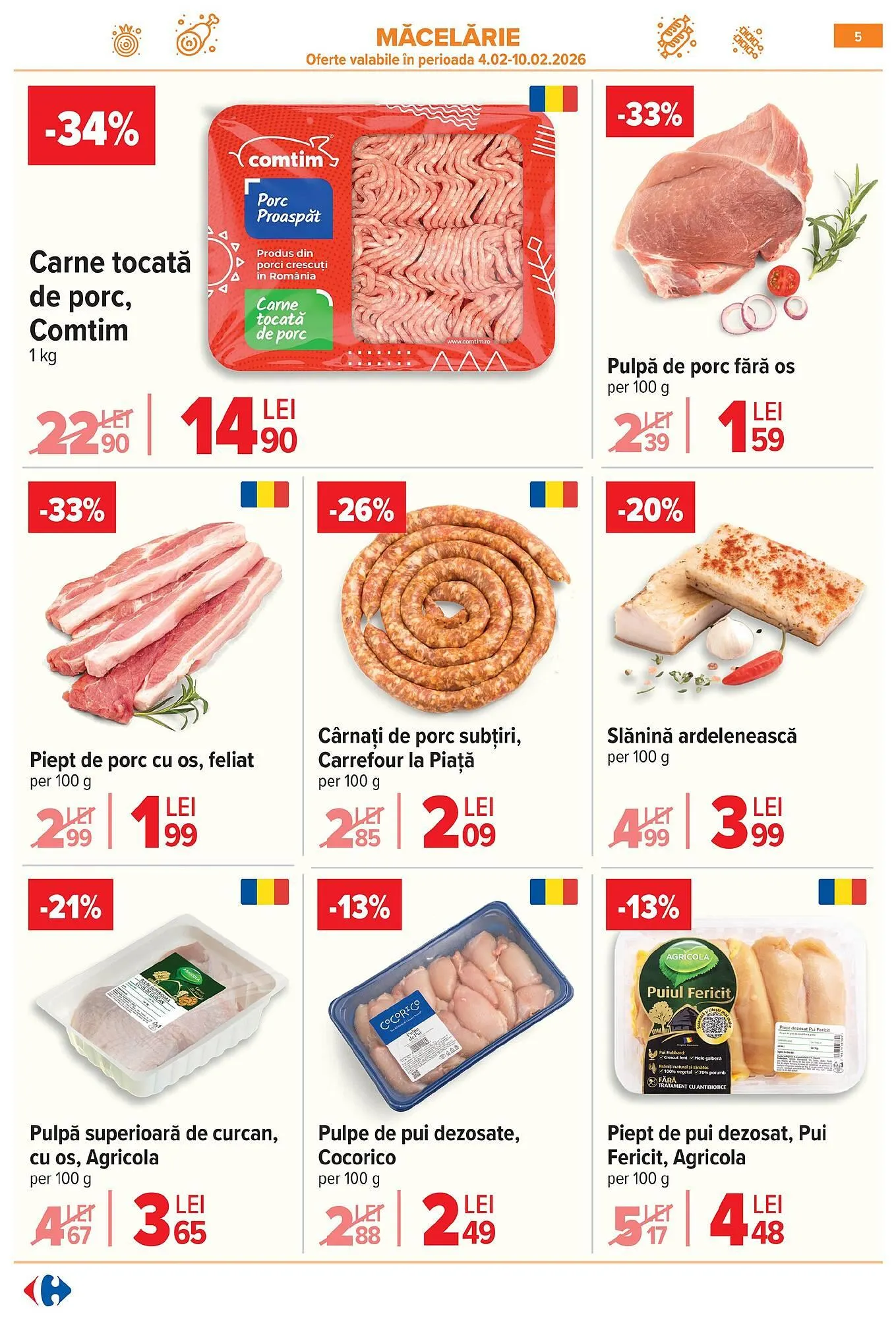 Catalog Catalog Carrefour de la 4 februarie până la 17 februarie 2026 - Revista Pagina 4