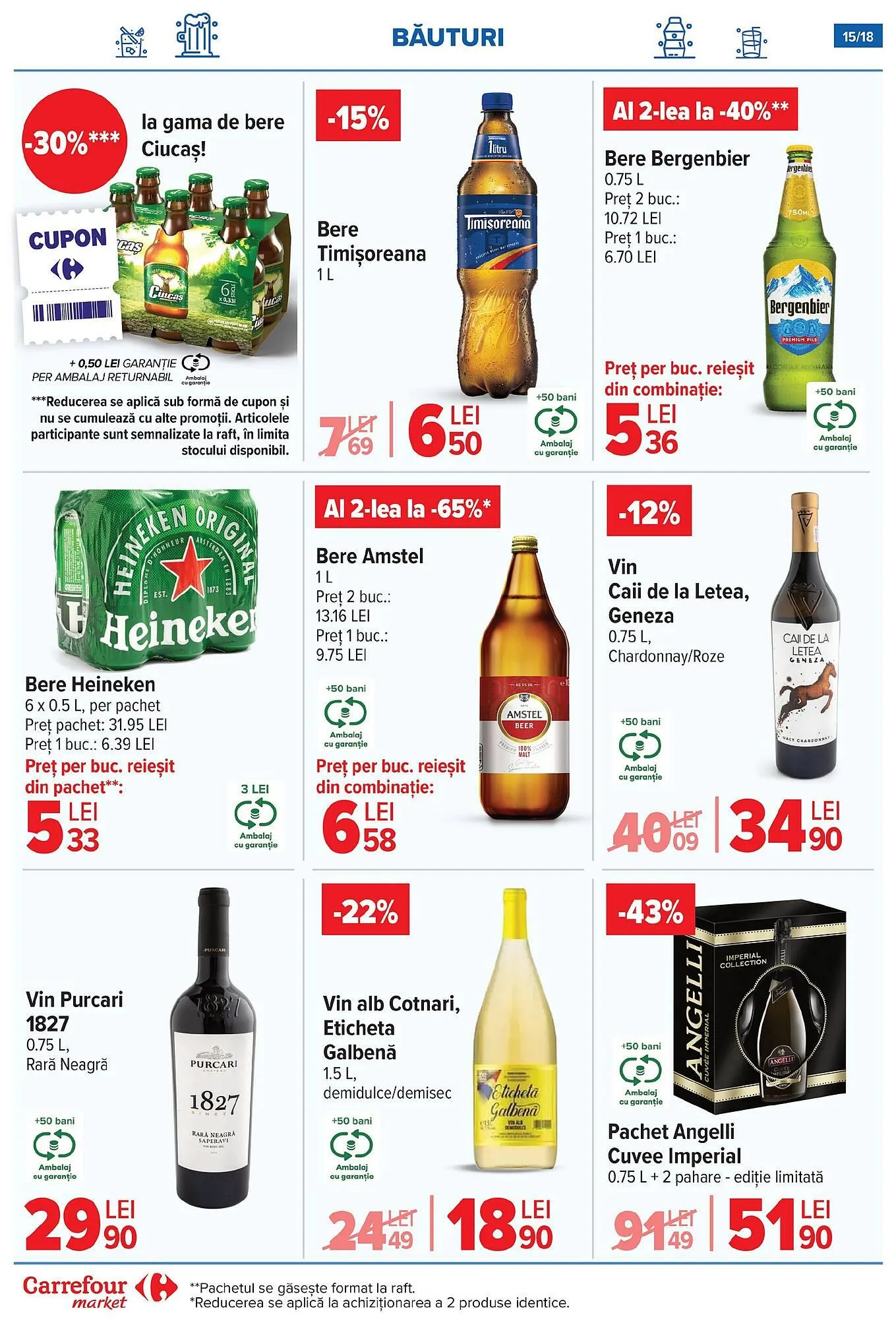 Catalog Catalog Carrefour Market de la 12 noiembrie până la 18 noiembrie 2025 - Revista Pagina 15