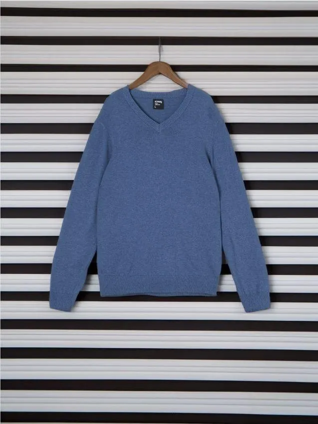 Pulover din bumbac cu nasturi