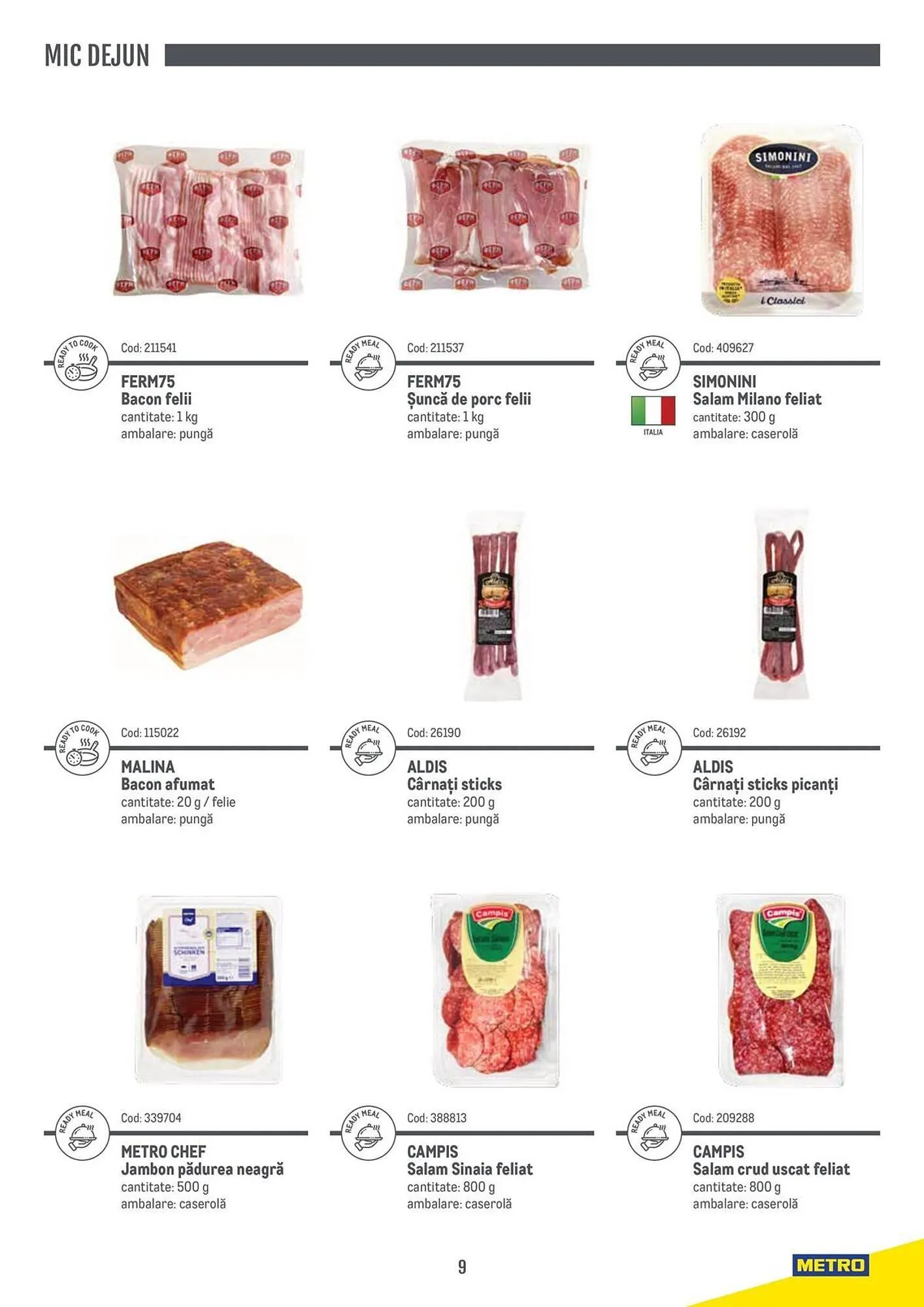 Catalog Catalog Metro de la 14 noiembrie până la 31 decembrie 2025 - Revista Pagina 9
