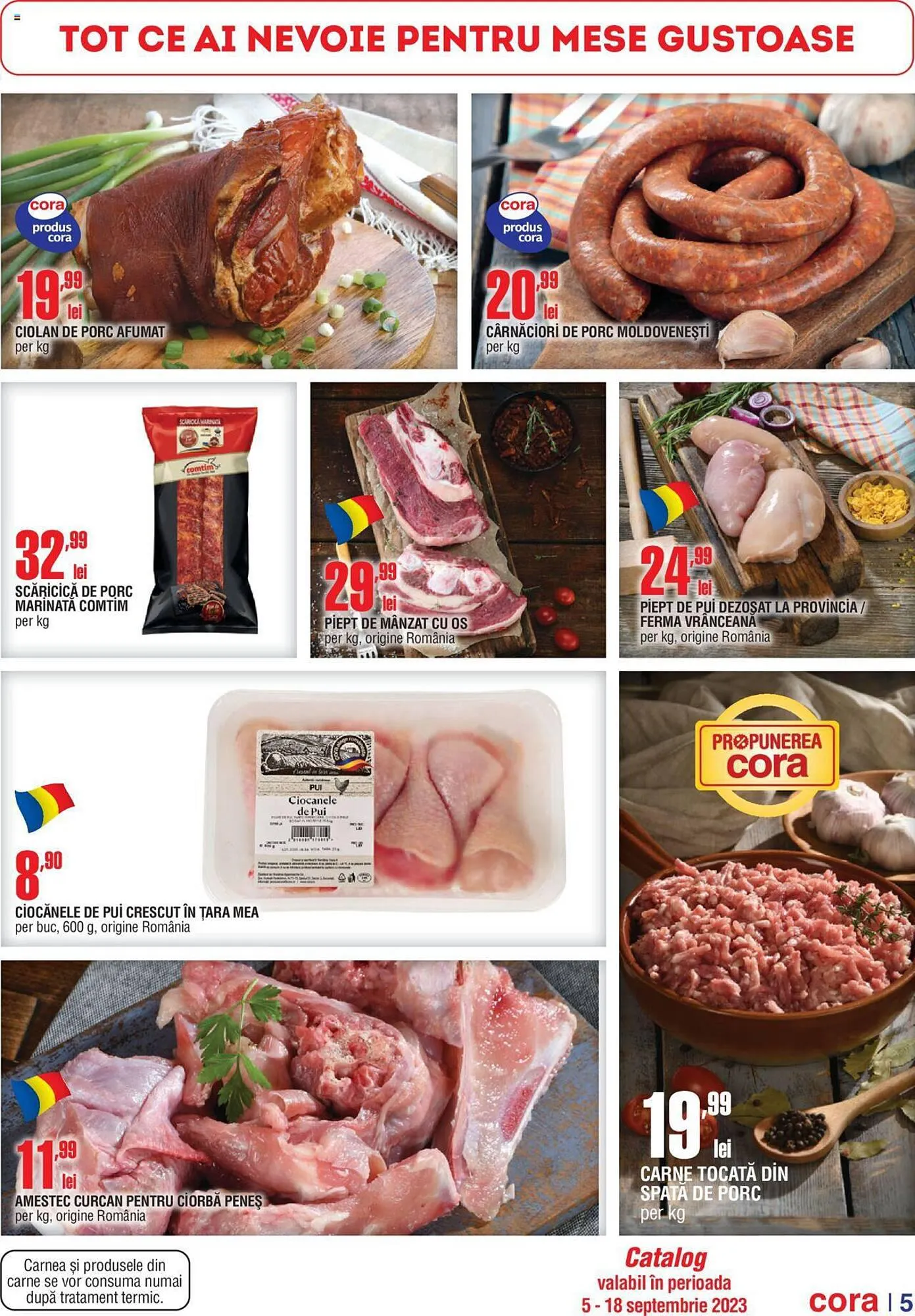 Catalog Cora catalog de la 5 septembrie până la 18 septembrie 2023 - Revista Pagina 5