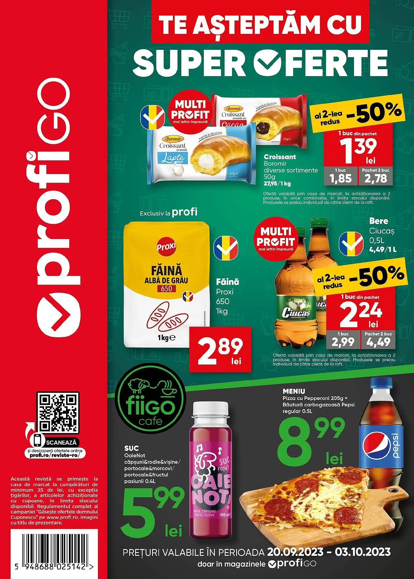 Catalog PROFI catalog de la 20 septembrie până la 3 octombrie 2023 - Revista Pagina 1