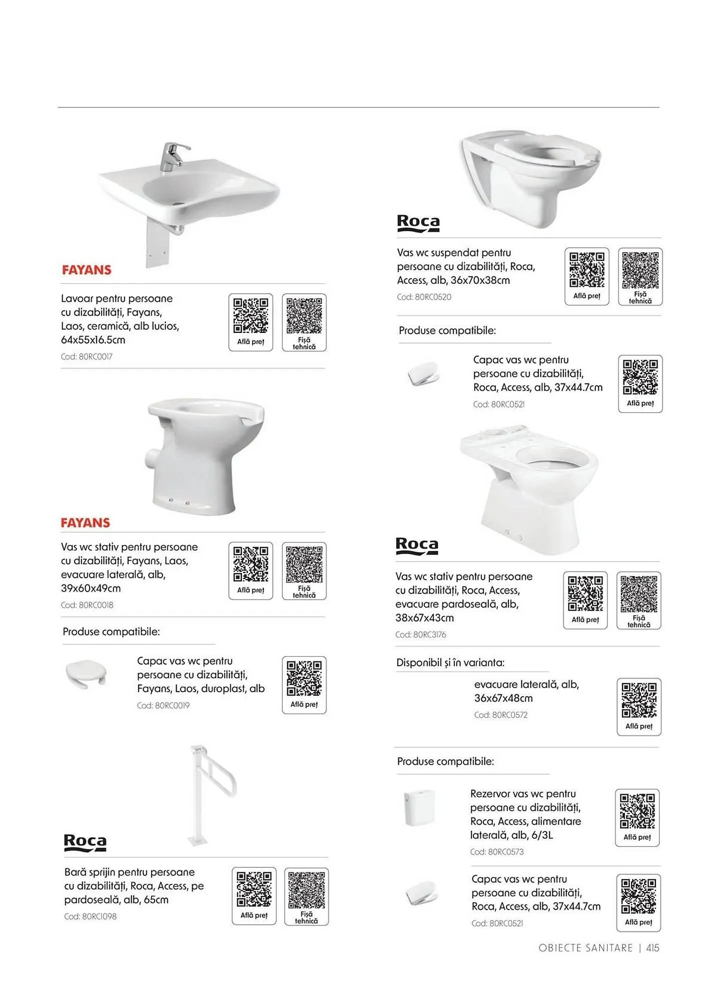 Catalog Catalog Romstal de la 1 aprilie până la 31 decembrie 2026 - Revista Pagina 415