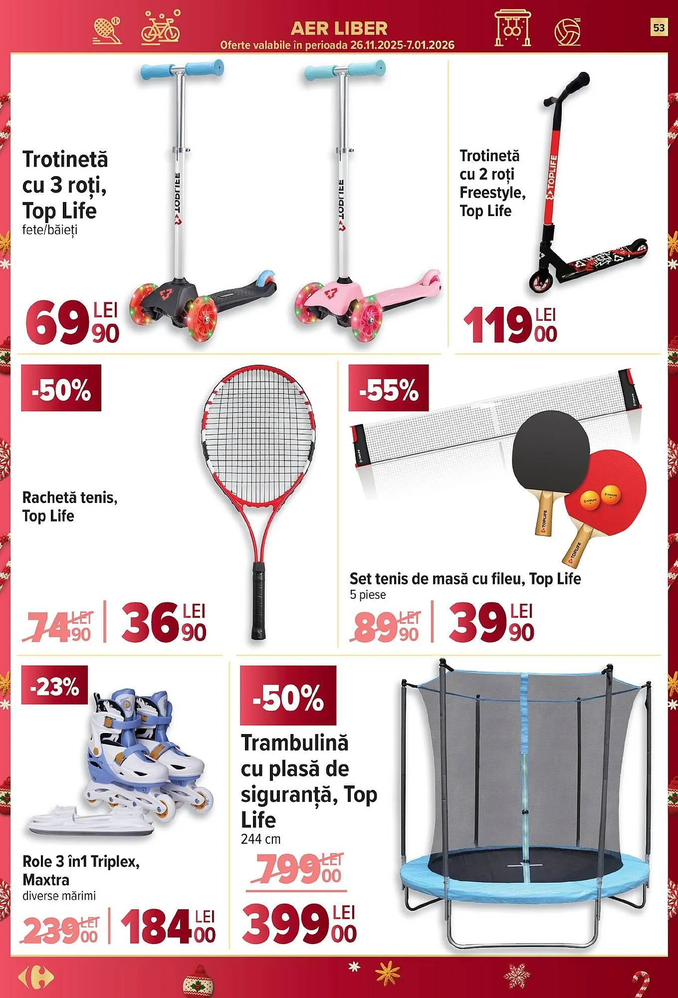 Catalog Catalog Carrefour de la 26 noiembrie până la 2 decembrie 2025 - Revista Pagina 53