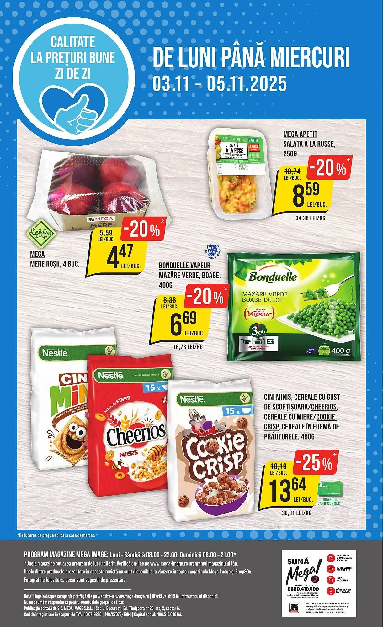 Catalog Catalog Mega Image de la 30 octombrie până la 5 noiembrie 2025 - Revista Pagina 24