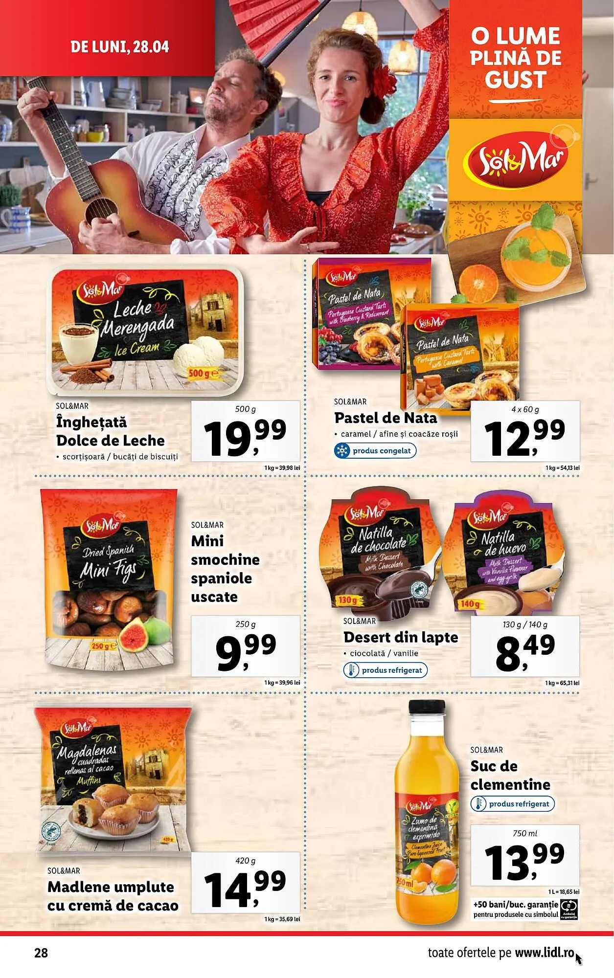 Catalog Catalog Lidl de la 22 aprilie până la 27 aprilie 2025 - Revista Pagina 28