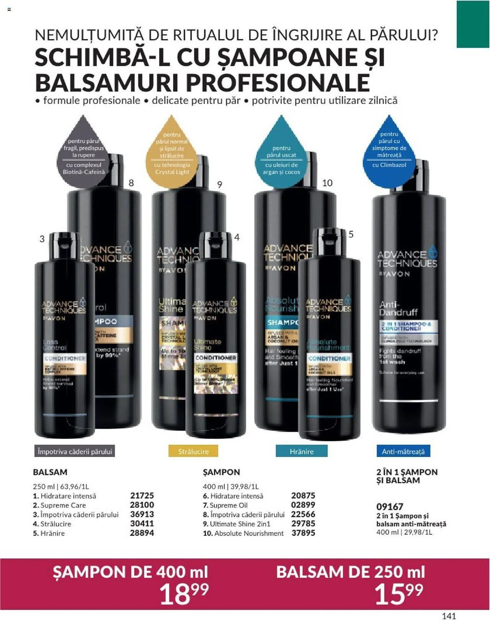Catalog Avon catalog de la 1 octombrie până la 31 octombrie 2023 - Revista Pagina 143