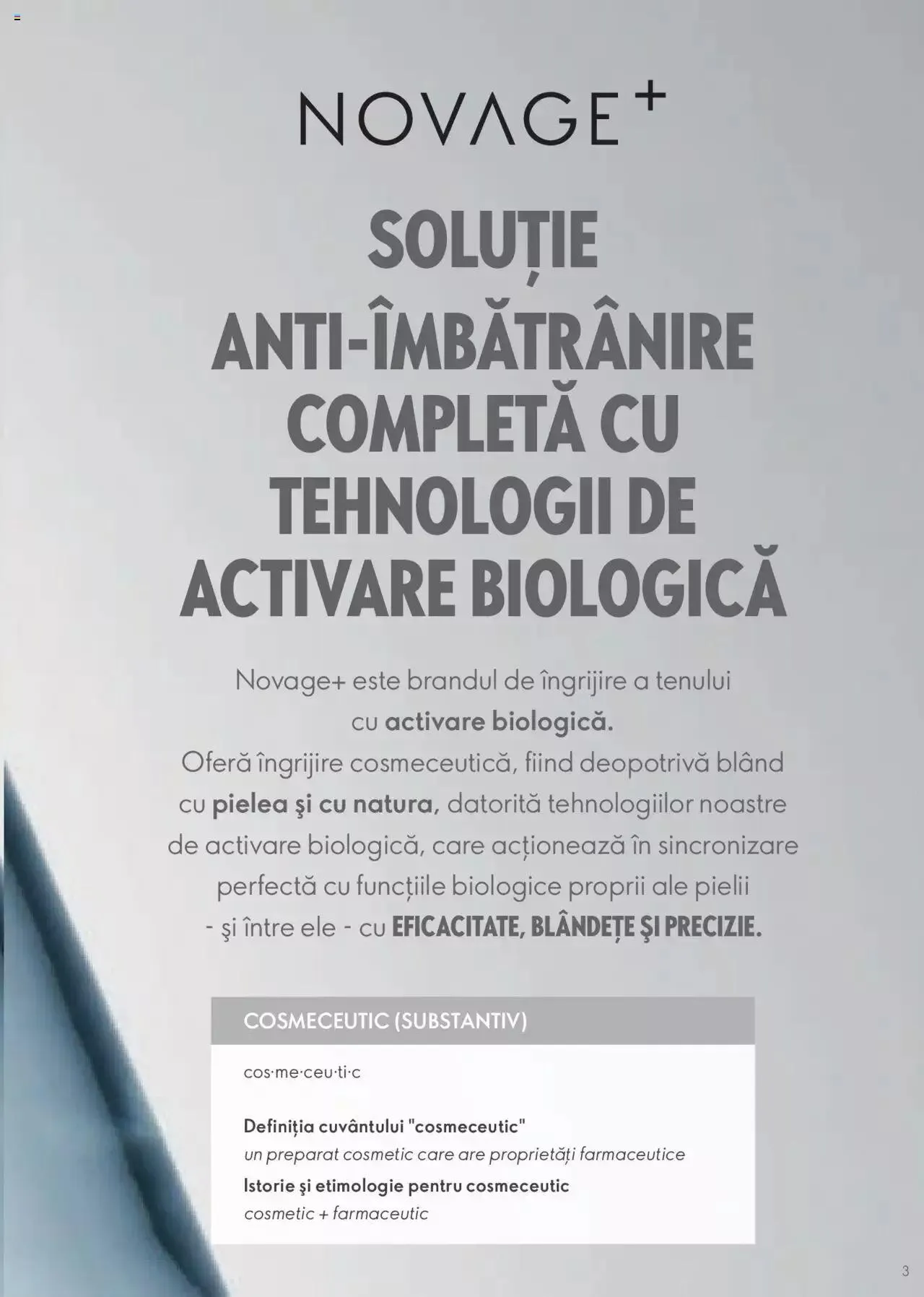 Catalog Oriflame catalog - Ghidul NOVAGE+ de la 1 martie până la 31 decembrie 2023 - Revista Pagina 3