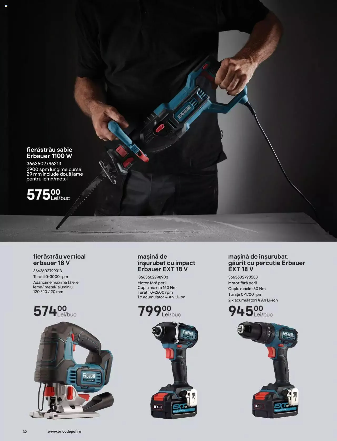 Catalog Brico Depot catalog - Inspirație Vară 2023 de la 7 aprilie până la 30 septembrie 2023 - Revista Pagina 32