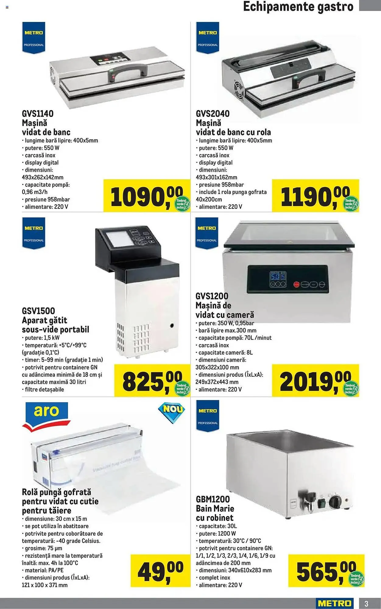 Catalog Catalog Metro de la 1 octombrie până la 4 ianuarie 2026 - Revista Pagina 3