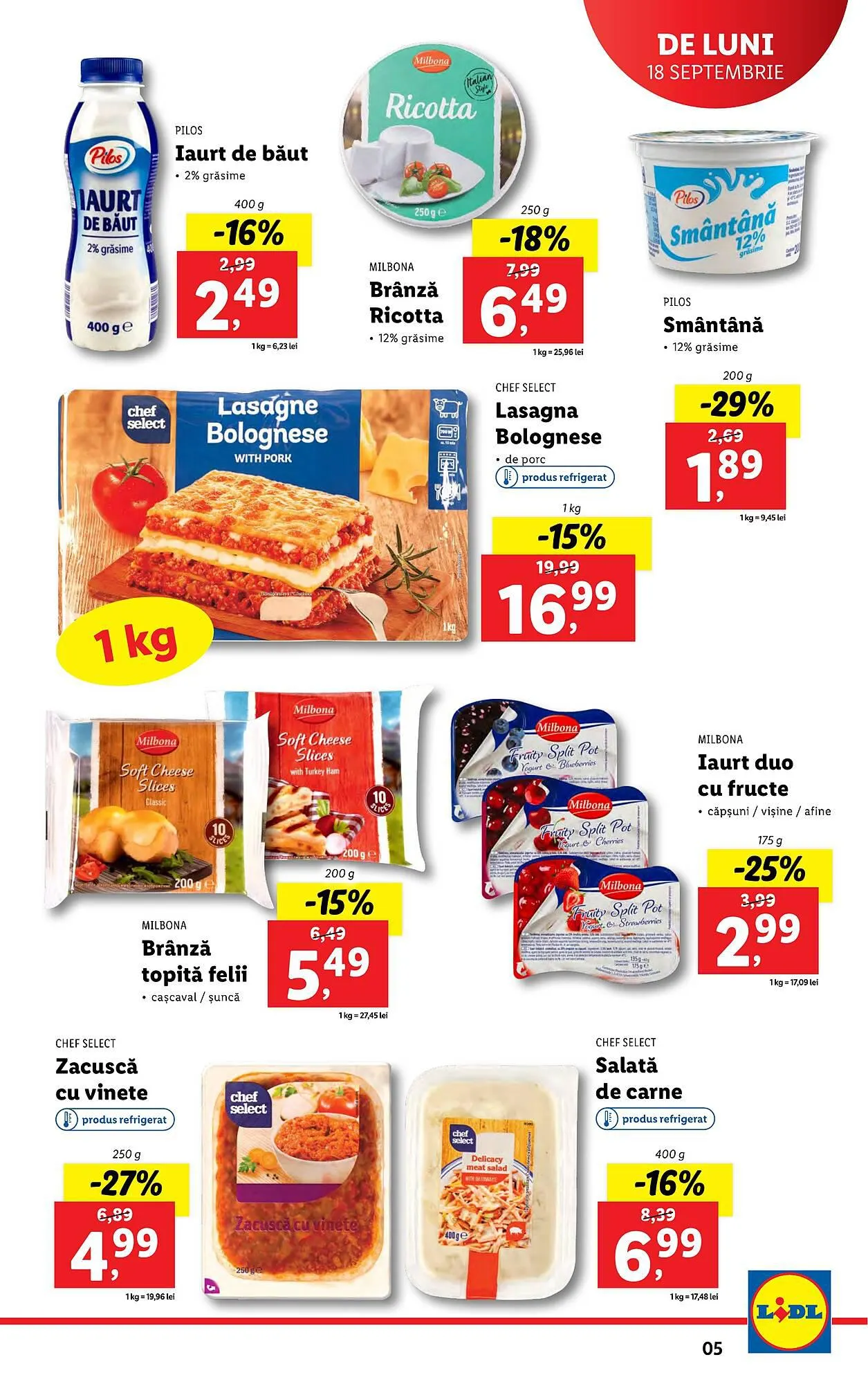 Catalog Lidl catalog de la 18 septembrie până la 24 septembrie 2023 - Revista Pagina 5