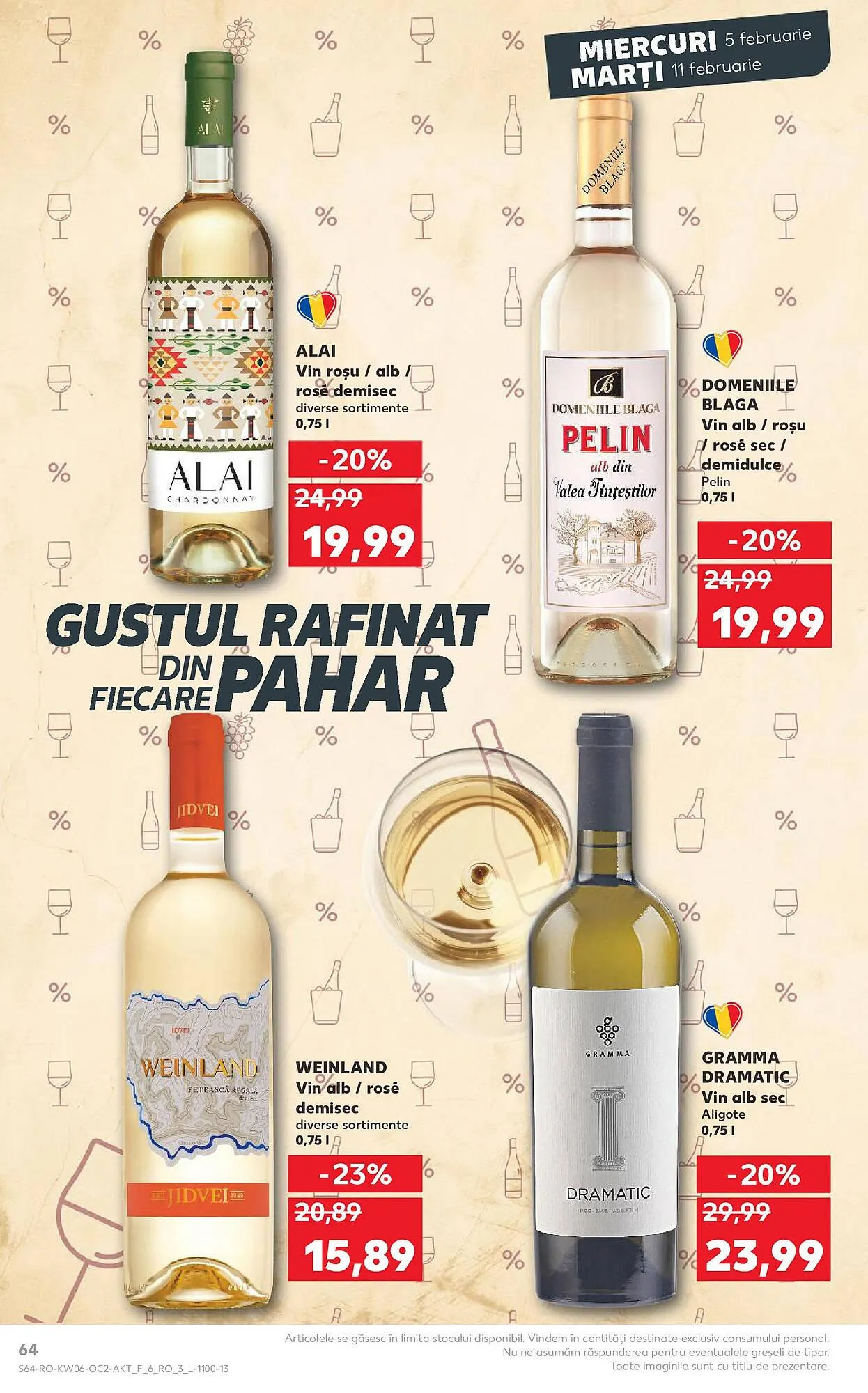 Catalog Catalog Kaufland de la 5 februarie până la 11 februarie 2025 - Revista Pagina 64