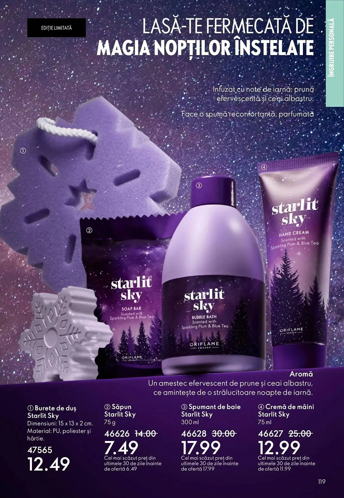 Catalog Catalog Oriflame de la 22 octombrie până la 11 noiembrie 2025 - Revista Pagina 119