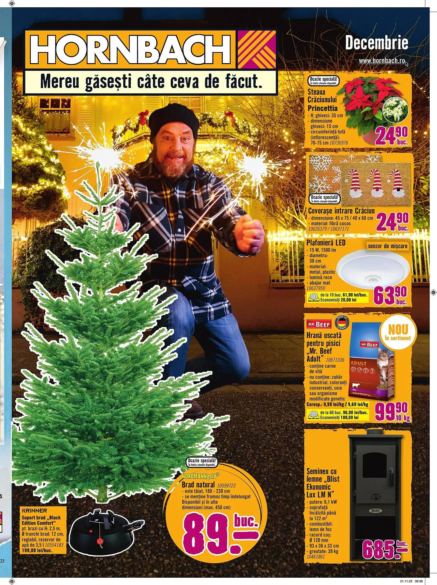 Catalog Hornbach catalog de la 1 decembrie până la 31 decembrie 2023 - Revista Pagina 1