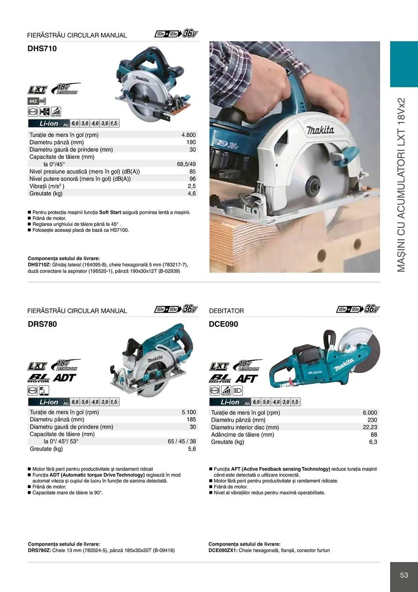 Catalog Catalog Makita de la 28 aprilie până la 31 decembrie 2026 - Revista Pagina 53