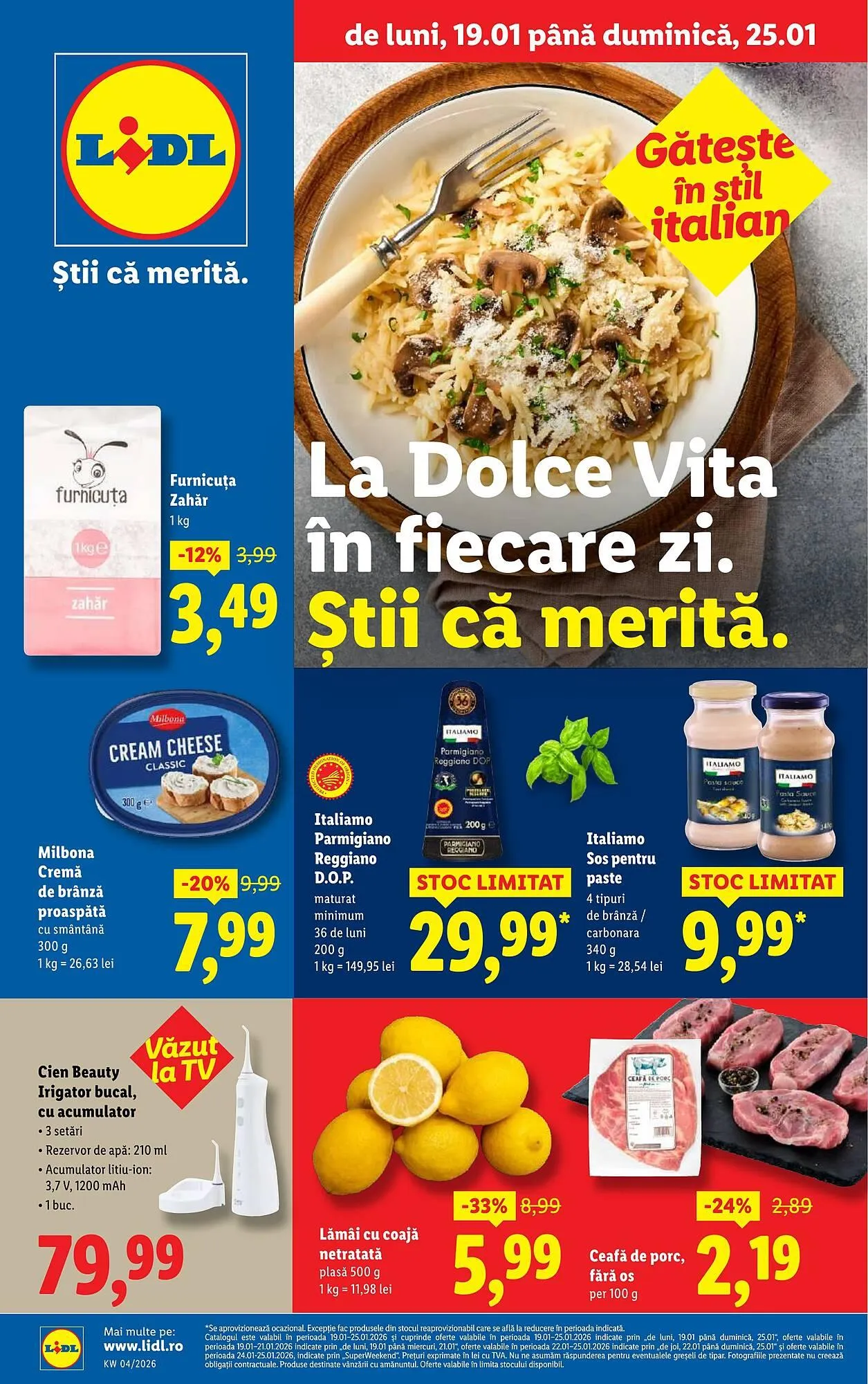Catalog Catalog Lidl de la 19 ianuarie până la 25 ianuarie 2026 - Revista Pagina 1