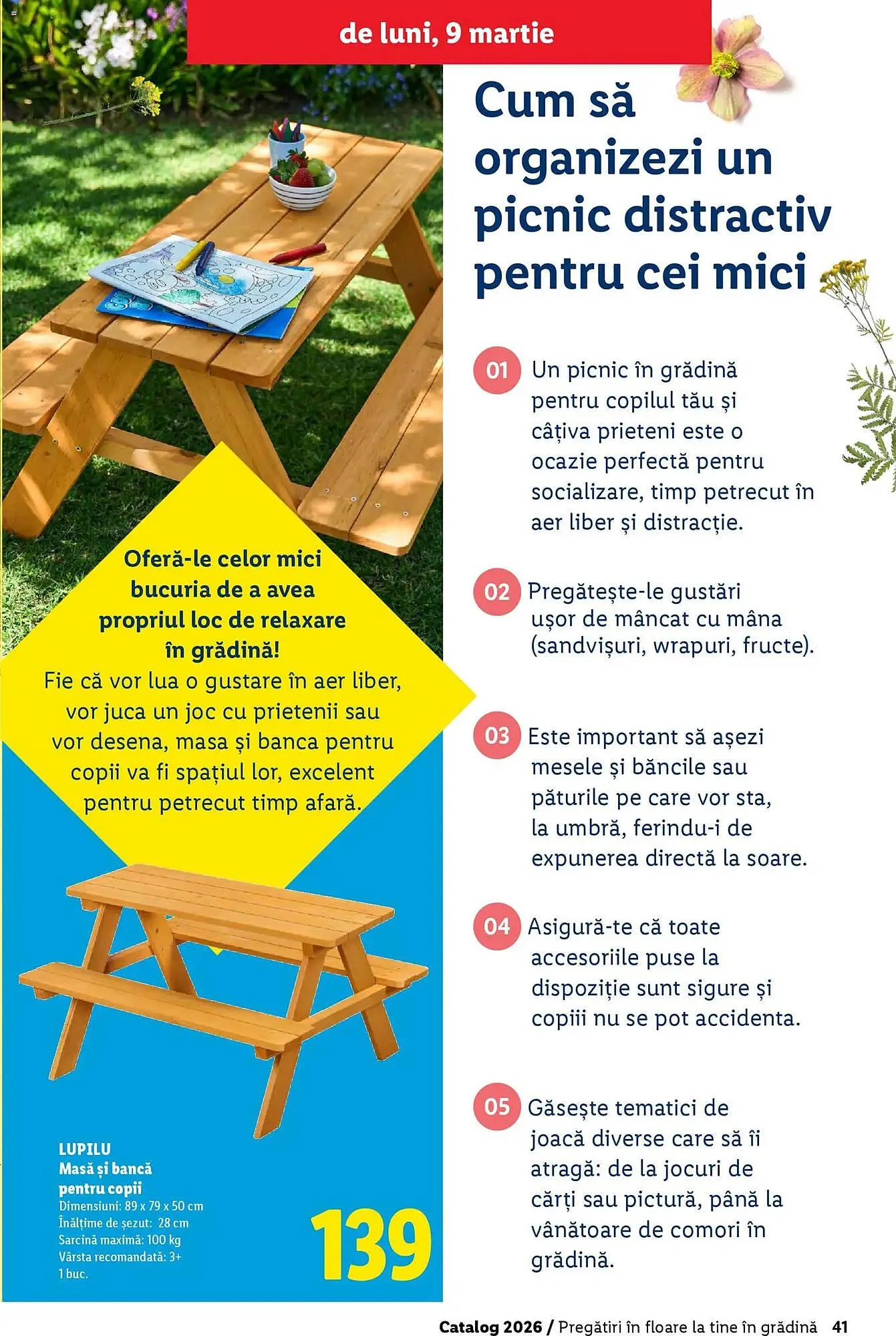 Catalog Catalog Lidl de la 18 februarie până la 5 aprilie 2026 - Revista Pagina 41