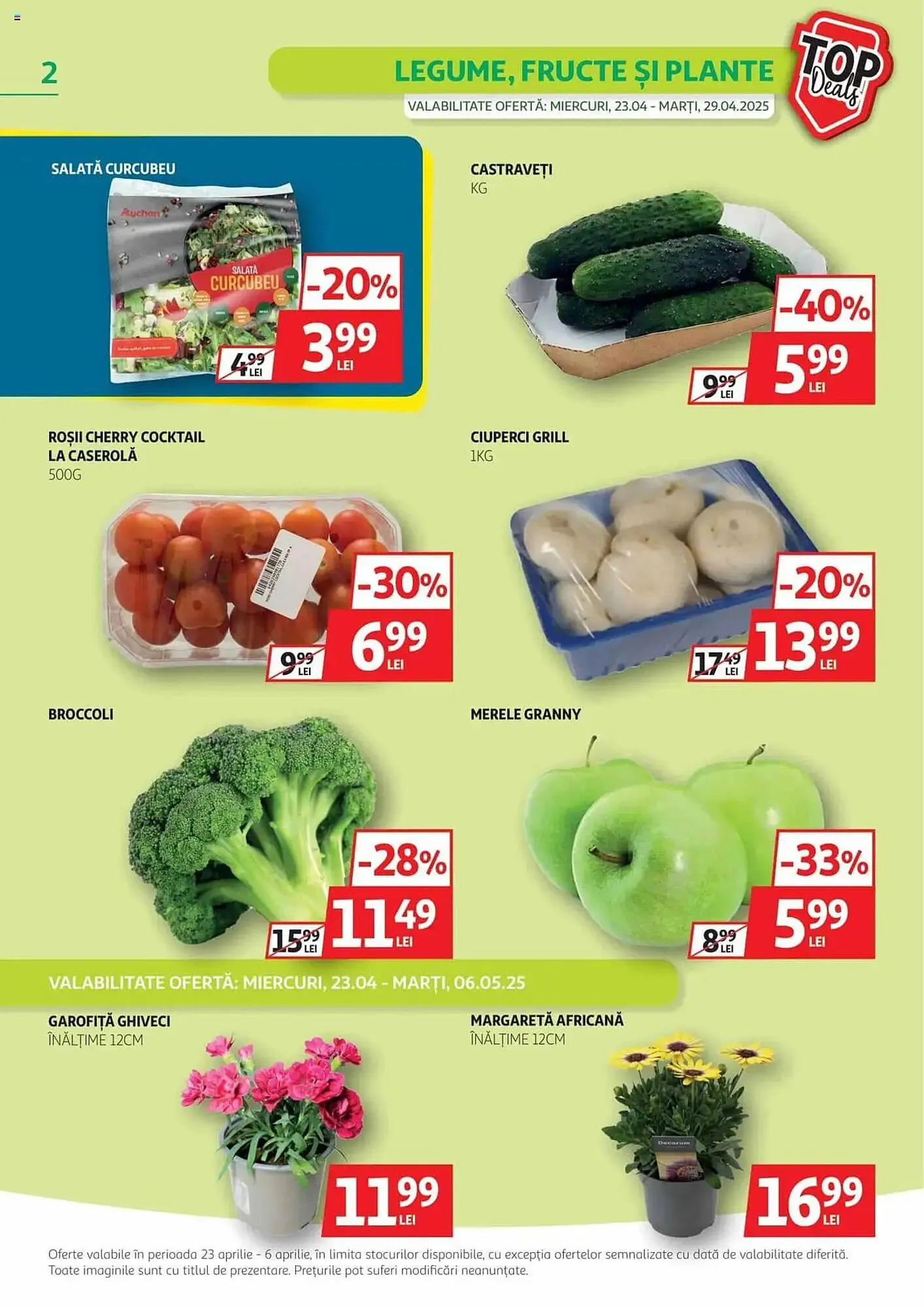Catalog Catalog Auchan de la 23 aprilie până la 6 mai 2025 - Revista Pagina 2